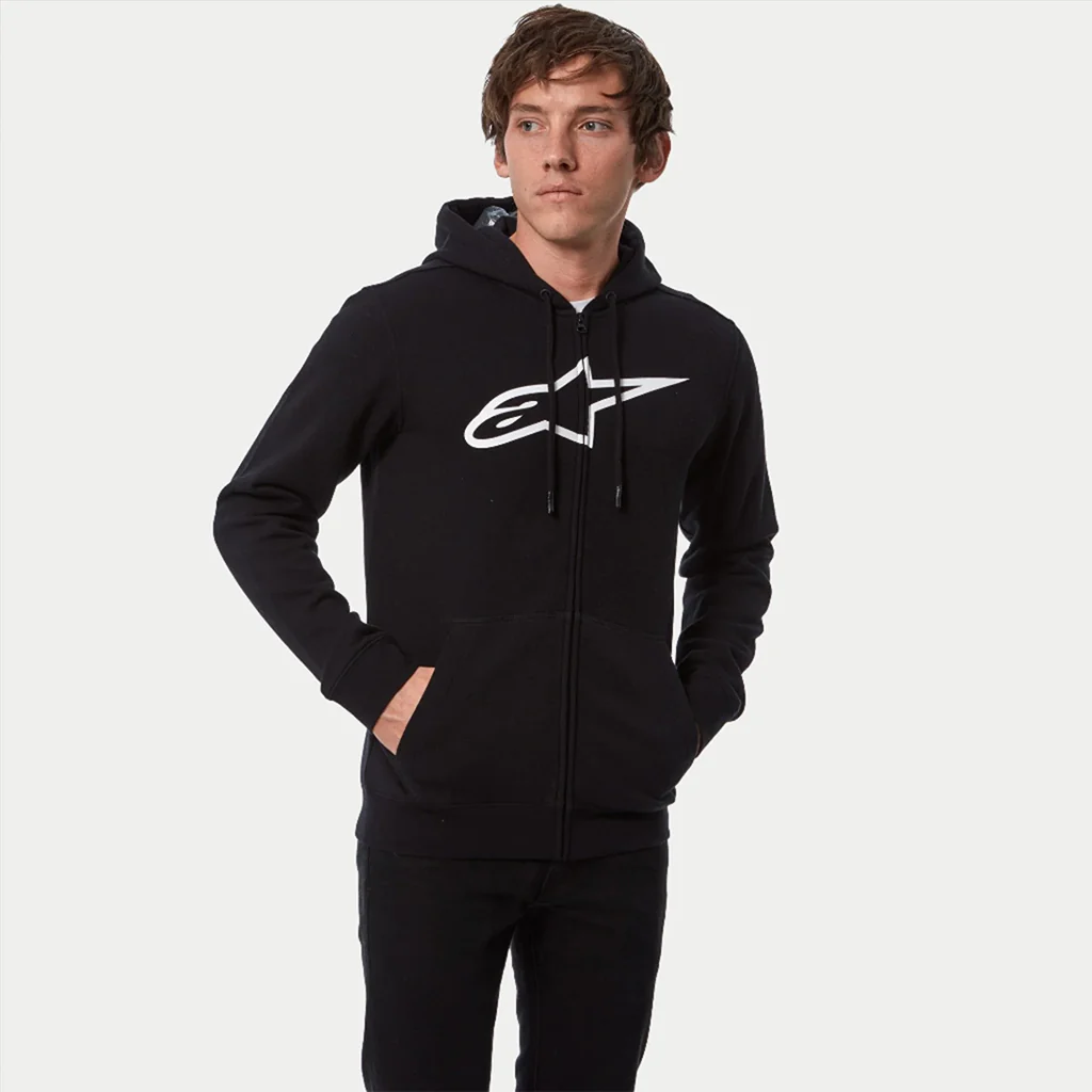 Alpinestars - Ageless V3 Black/White Zip Hoodie - Image 3