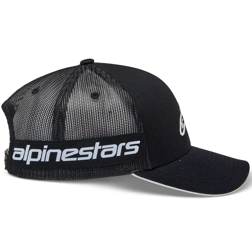 Alpinestars - Back Straight Black Hat - Image 5