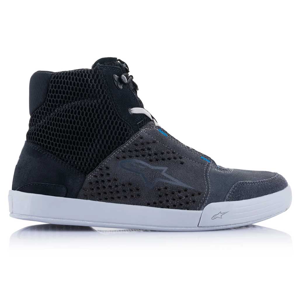 Alpinestars - Chrome Ride Air Black/Grey/Blue Shoe - Image 2