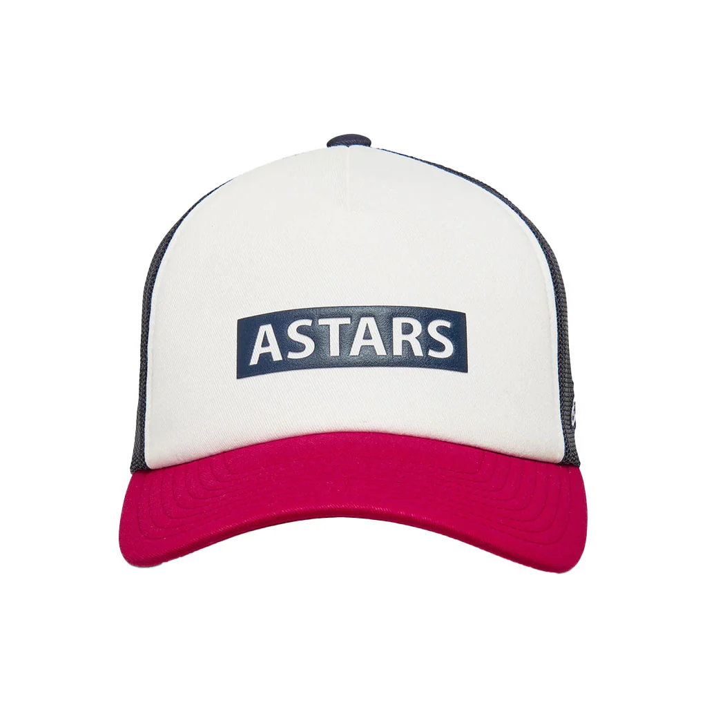 Alpinestars - Clarified Foam White Red Trucker Hat - Image 2