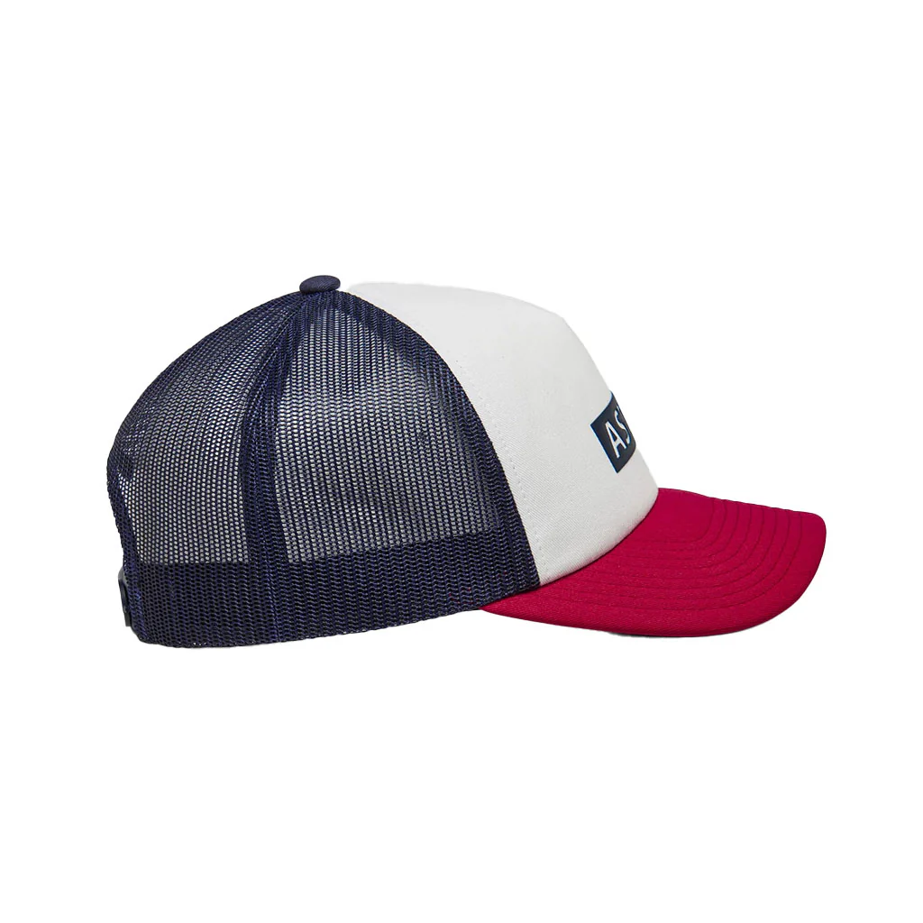 Alpinestars - Clarified Foam White Red Trucker Hat - Image 3