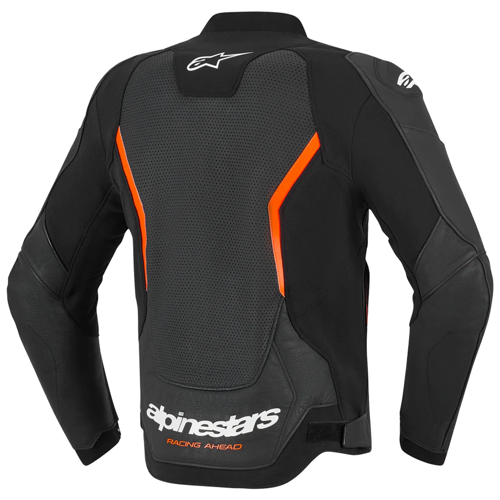 Alpinestars - GP Force V2 Black/Red Air Leather Jacket - Image 2