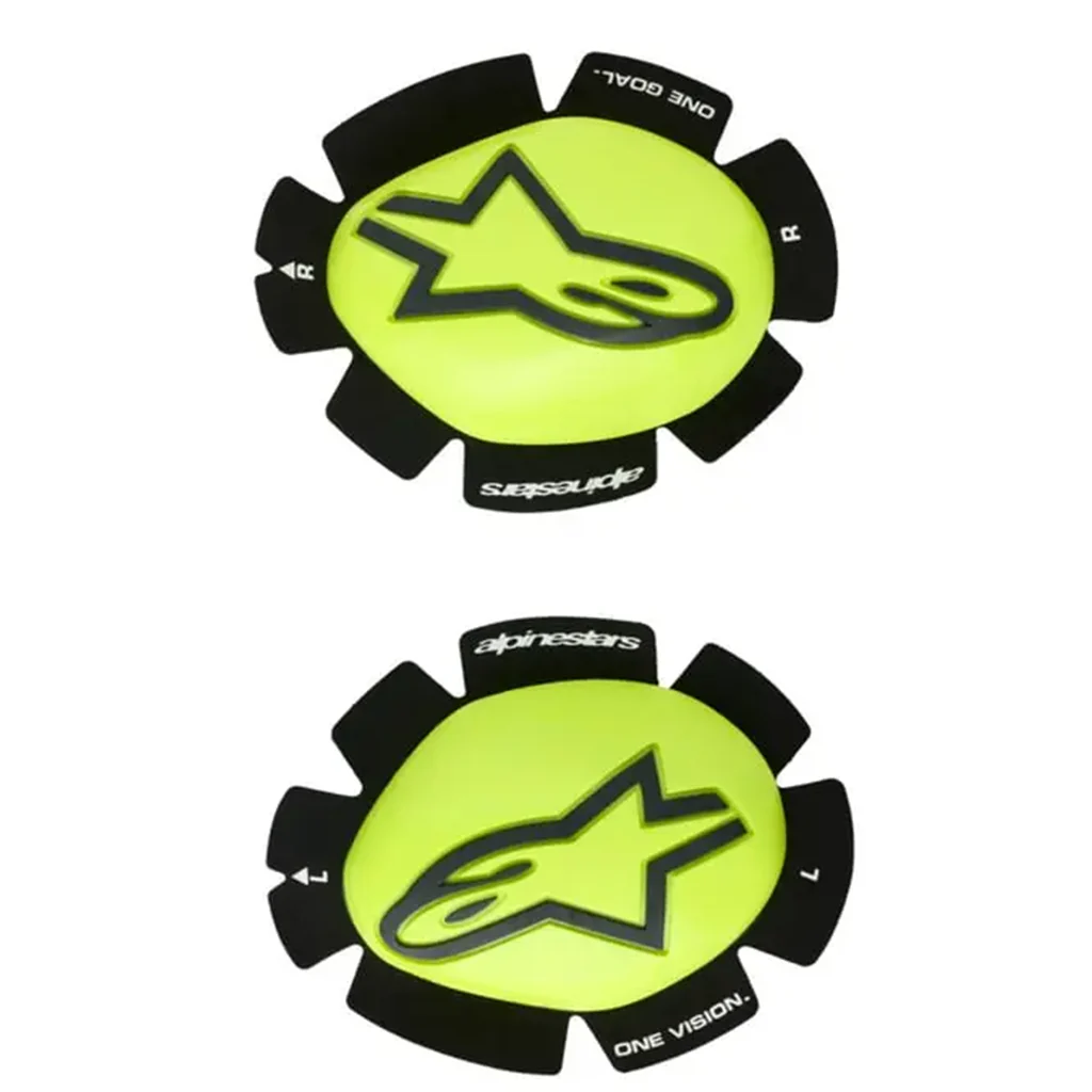 Alpinestars - GP Plus Fluro Yellow/Black Knee Slider - OSFA