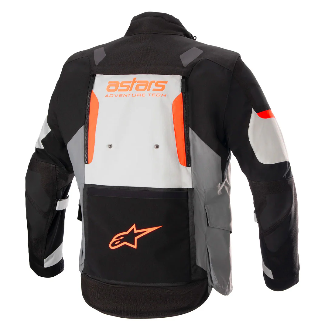 Alpinestars - Halo Drystar Black/Grey/Orange Adventure Jacket - Image 2