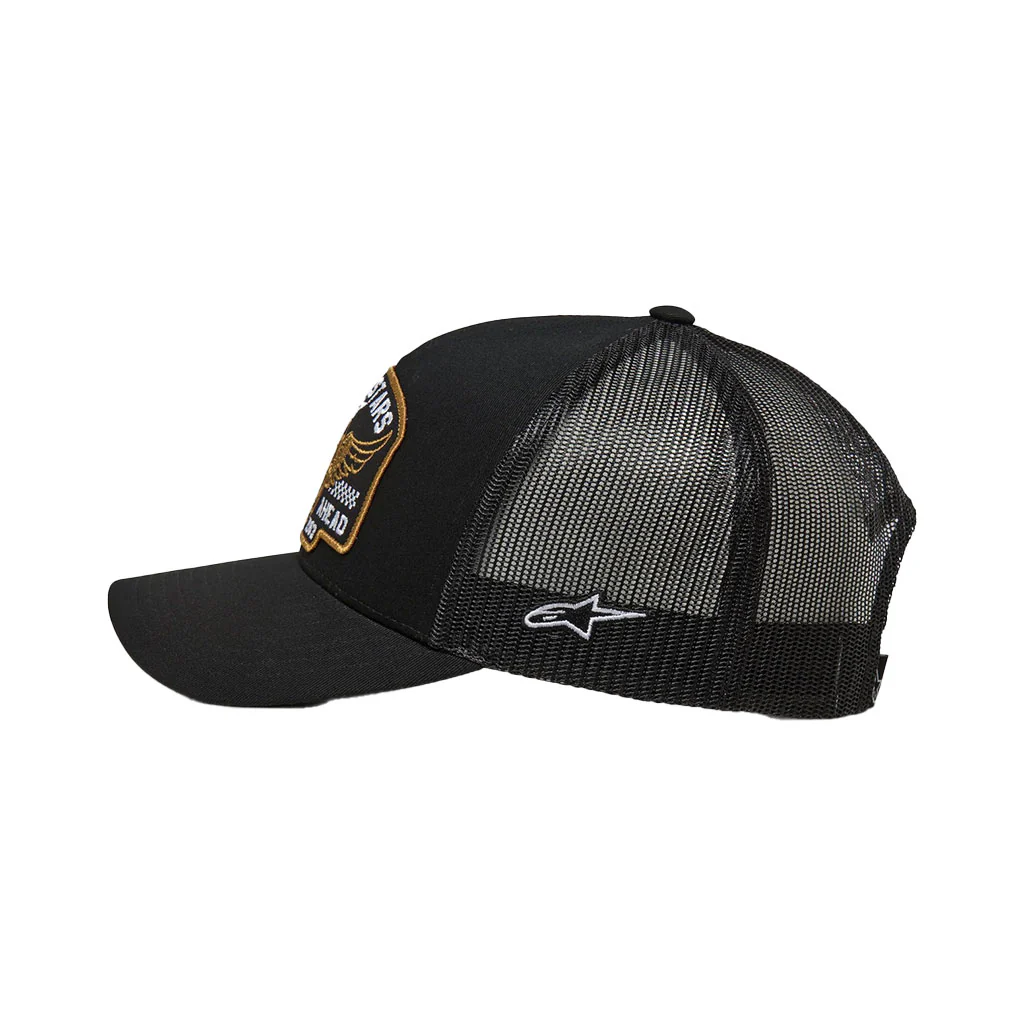 Alpinestars - Heritage Patch Black Trucker Hat - Image 3