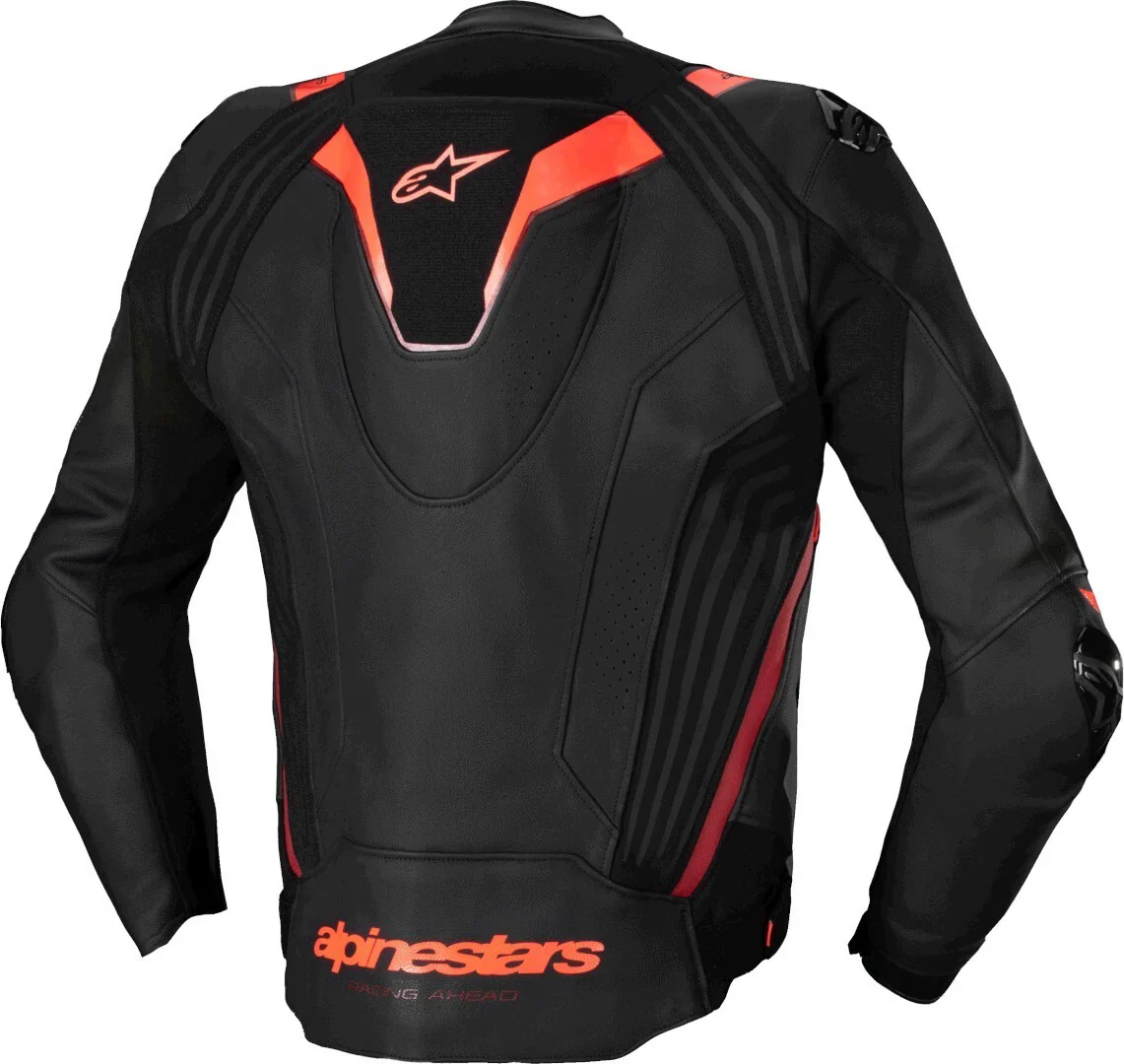 Alpinestars - Missile V3 Ignition Black/Red Leather Jacket - Image 2