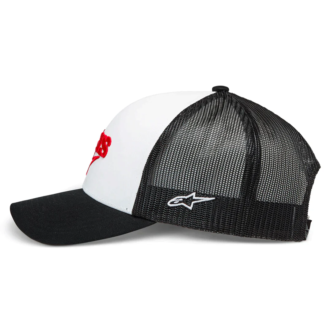 Alpinestars - Pedigree Black/White/Red Hat - Image 3