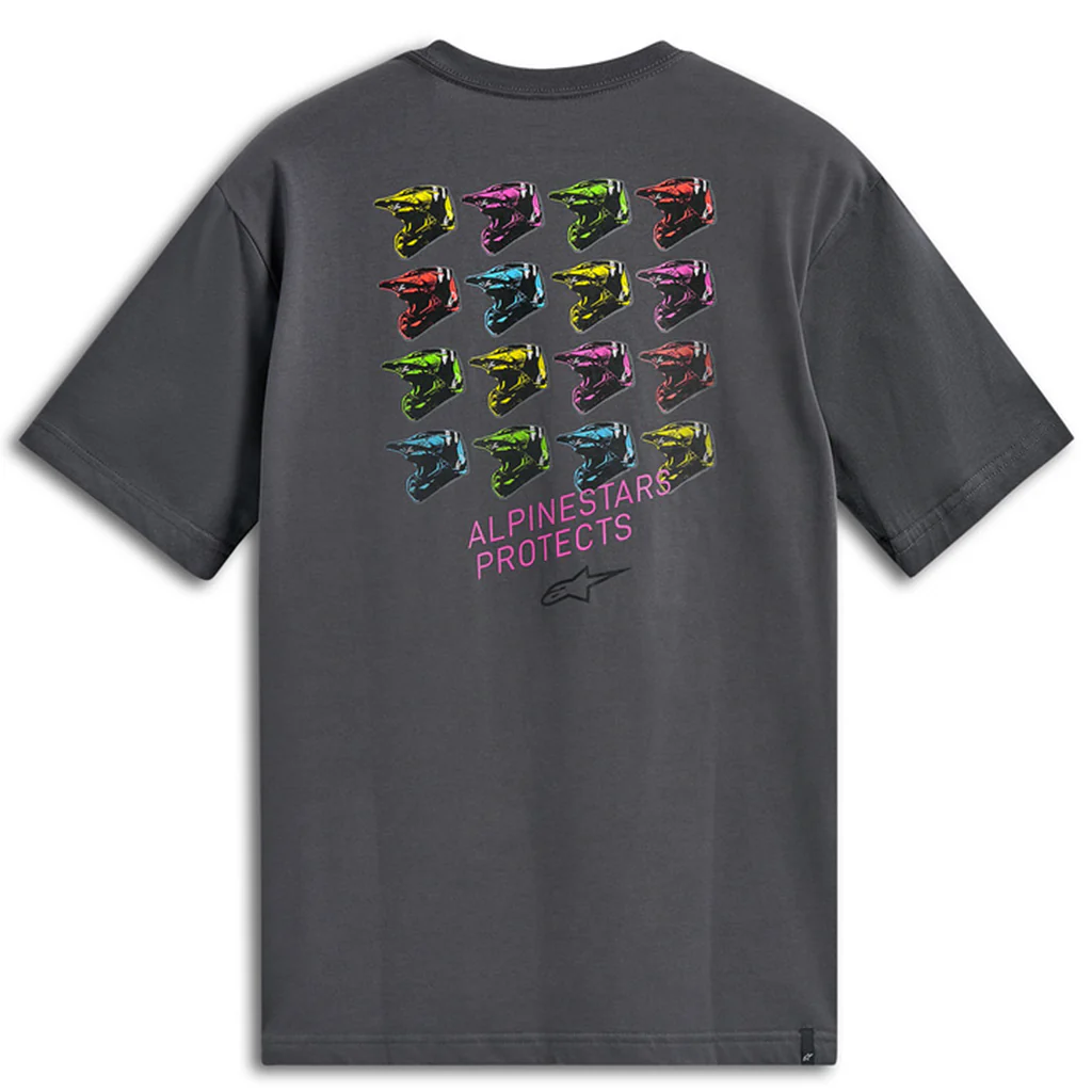 Alpinestars - Pop Helmet Charcoal Tee - Image 2