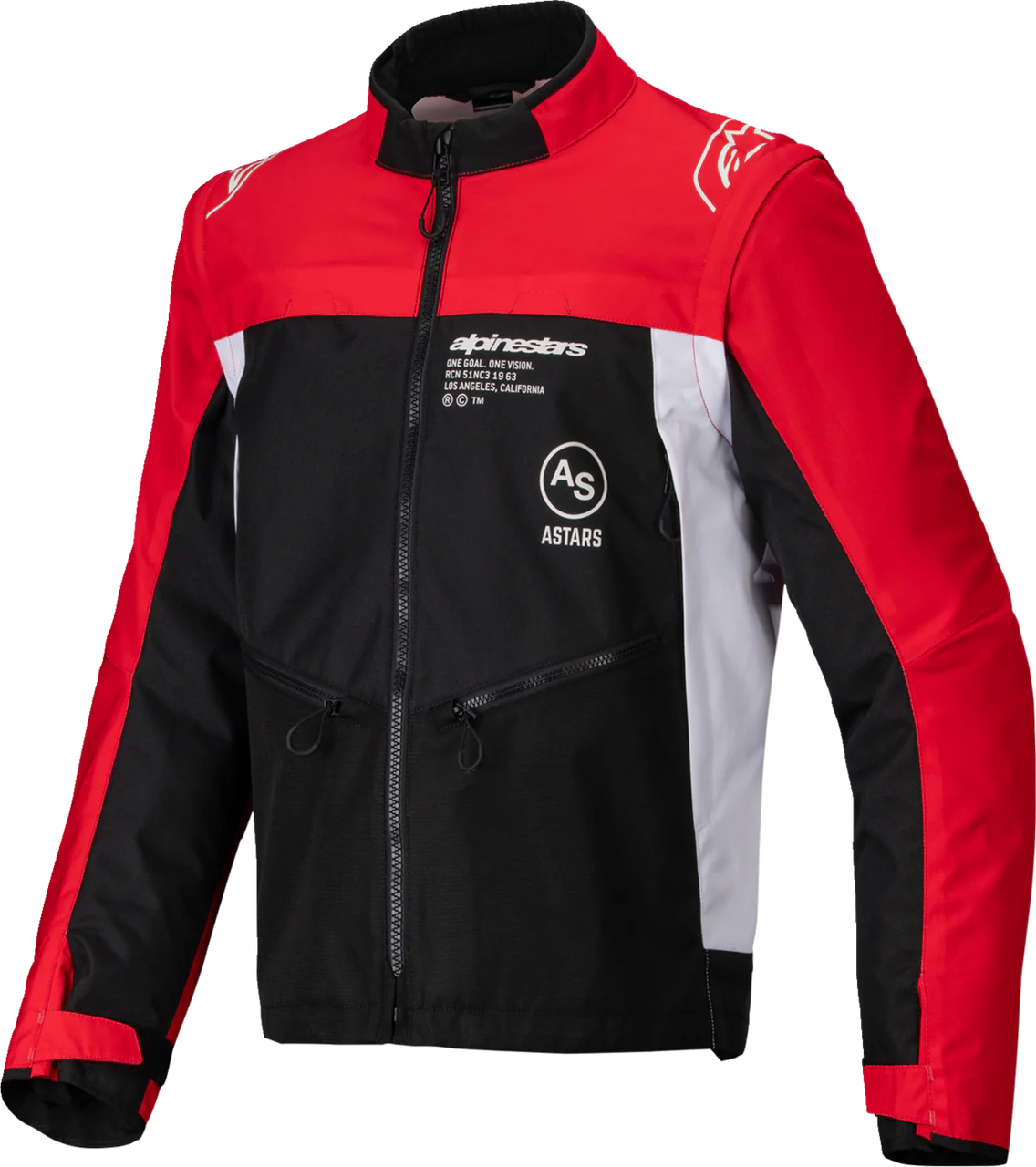 Alpinestars - Pro-Dura Black Bright-Red White Blue Jacket