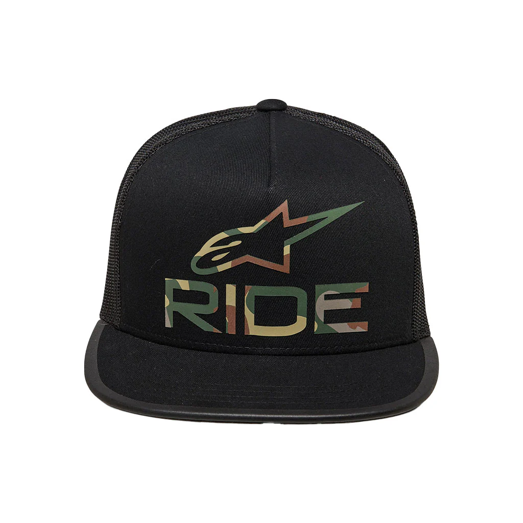 Alpinestars - Ride 4.0 Black Camo Trucker Hat - Image 2
