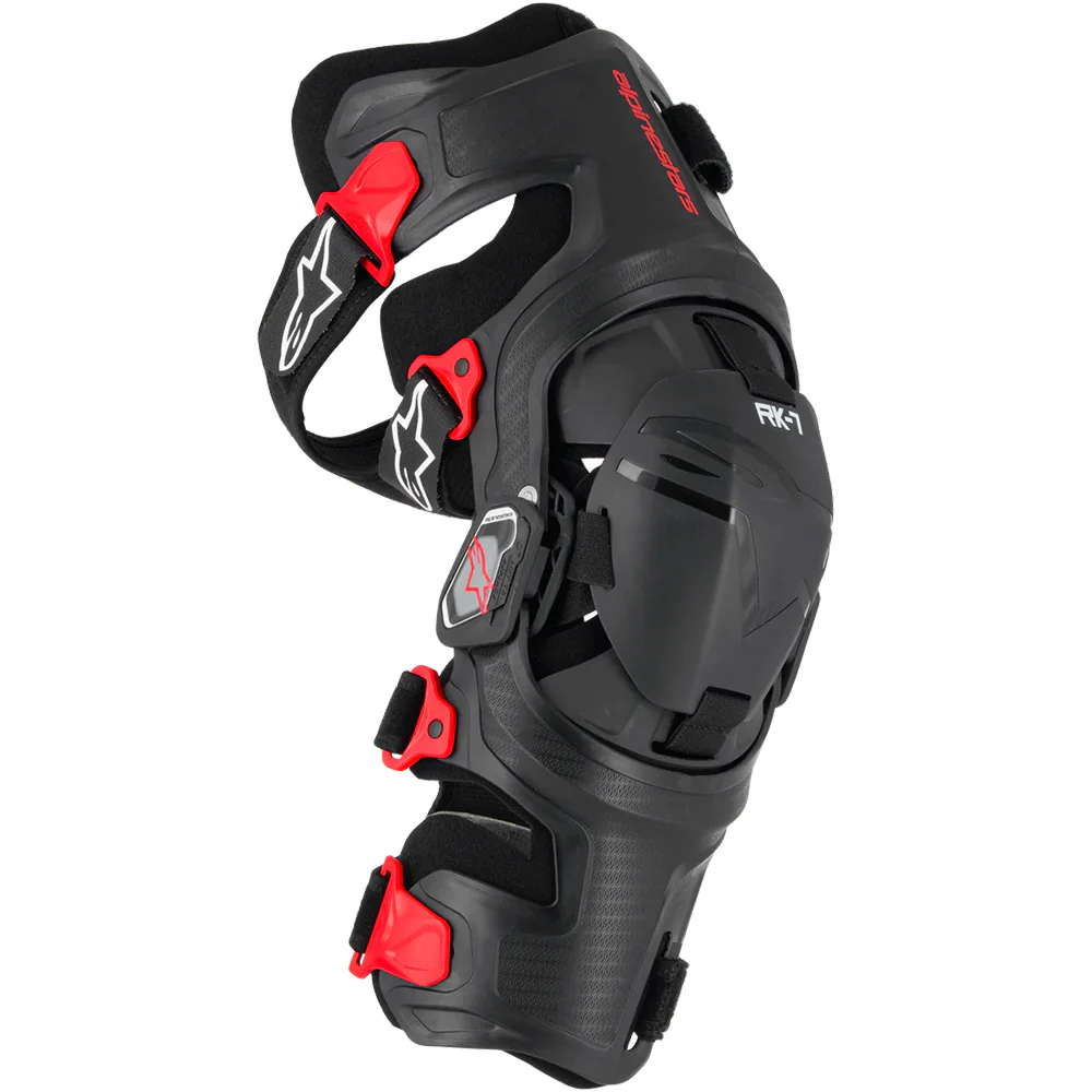 Alpinestars - RK-7 Black/Red Knee Braces - Image 2