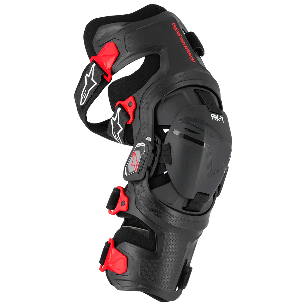 Alpinestars - Rk-7 Plasma Black White Knee Brace - Image 2