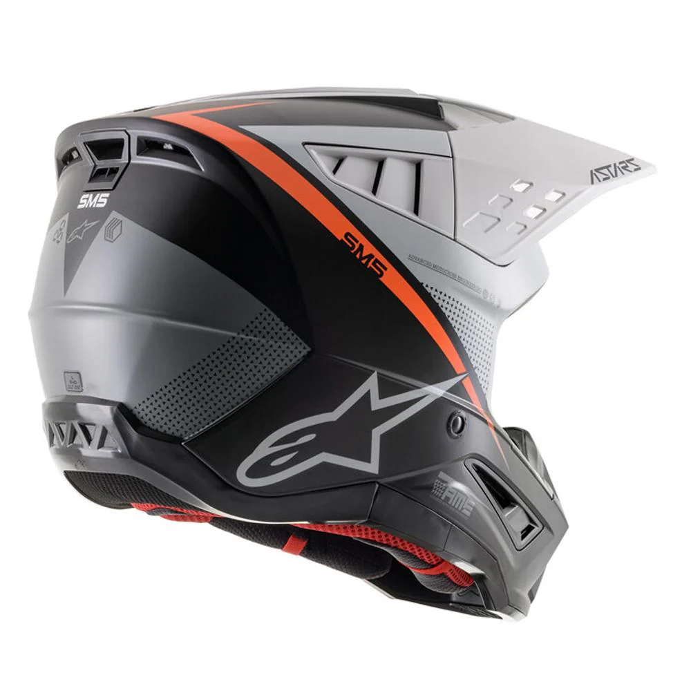 Alpinestars - 2023 SM5 Rayon Matte Helmet - Image 4