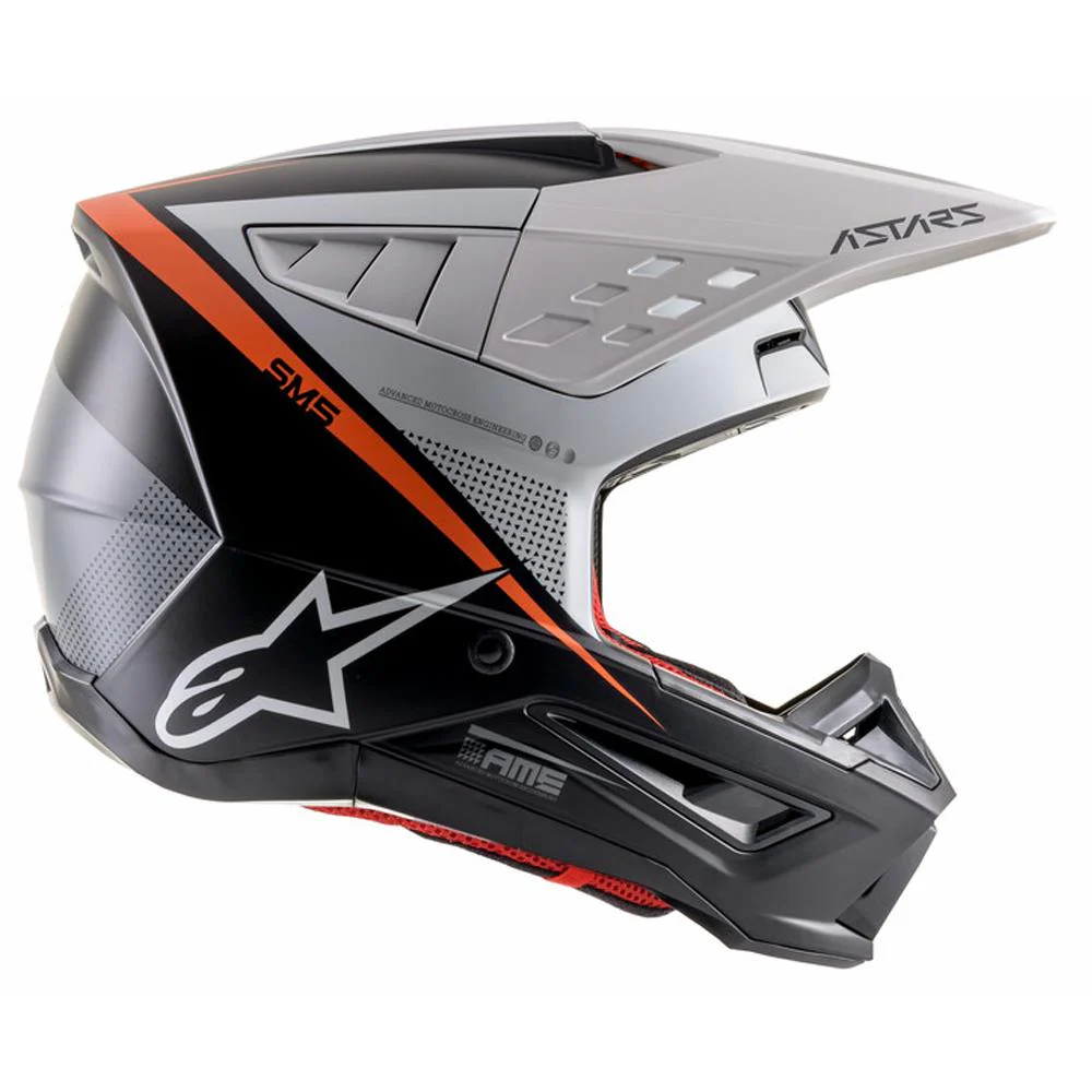 Alpinestars - 2023 SM5 Rayon Matte Helmet - Image 5
