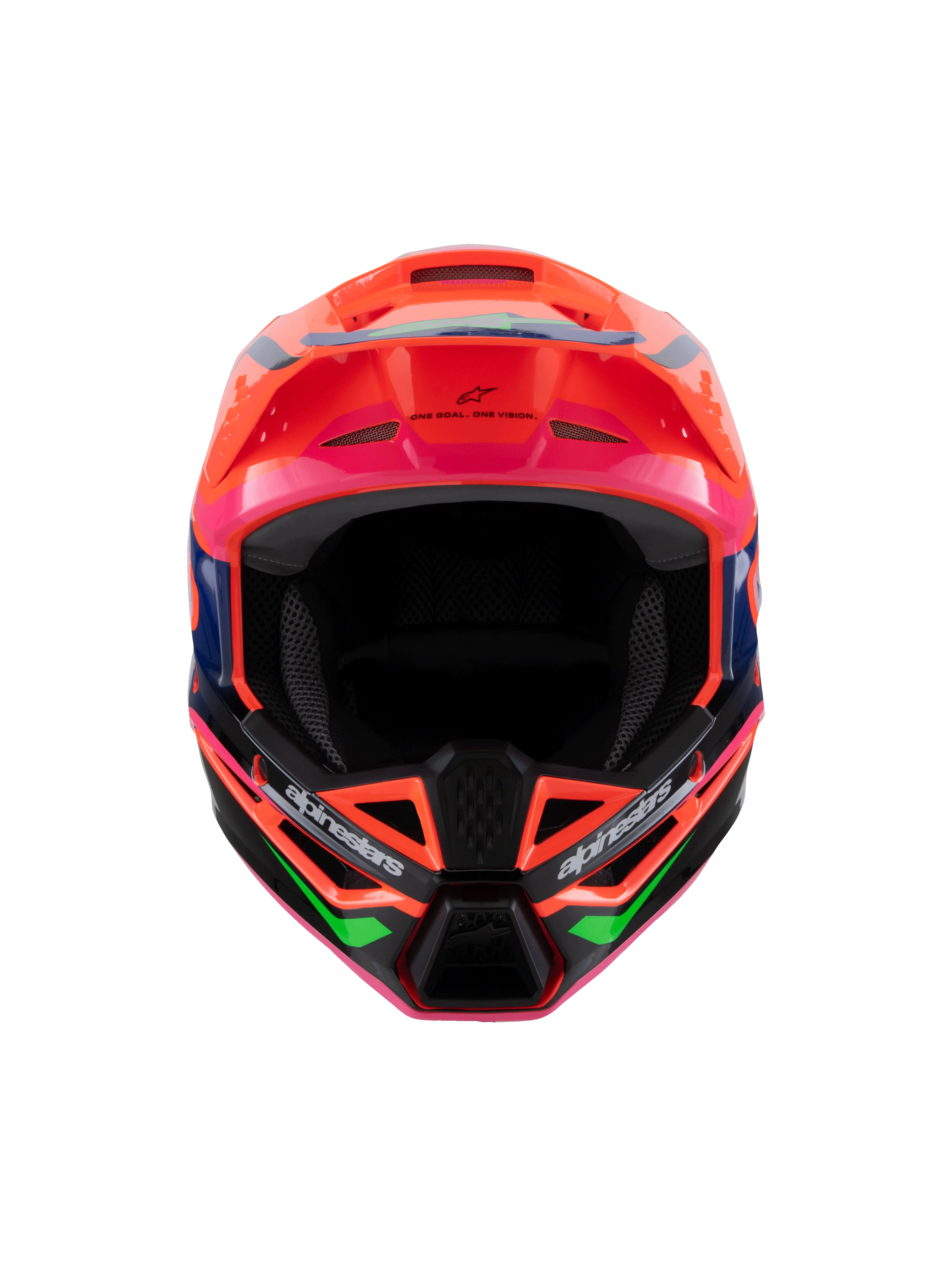 Alpinestars - 2025 SM3 Youth Deegan Orange Purple Pink MX Helmet - Image 7