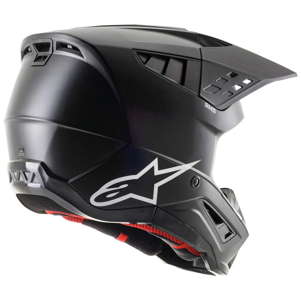Alpinestars - 2025 SM5 Solid Matt Black Helmet - Image 2