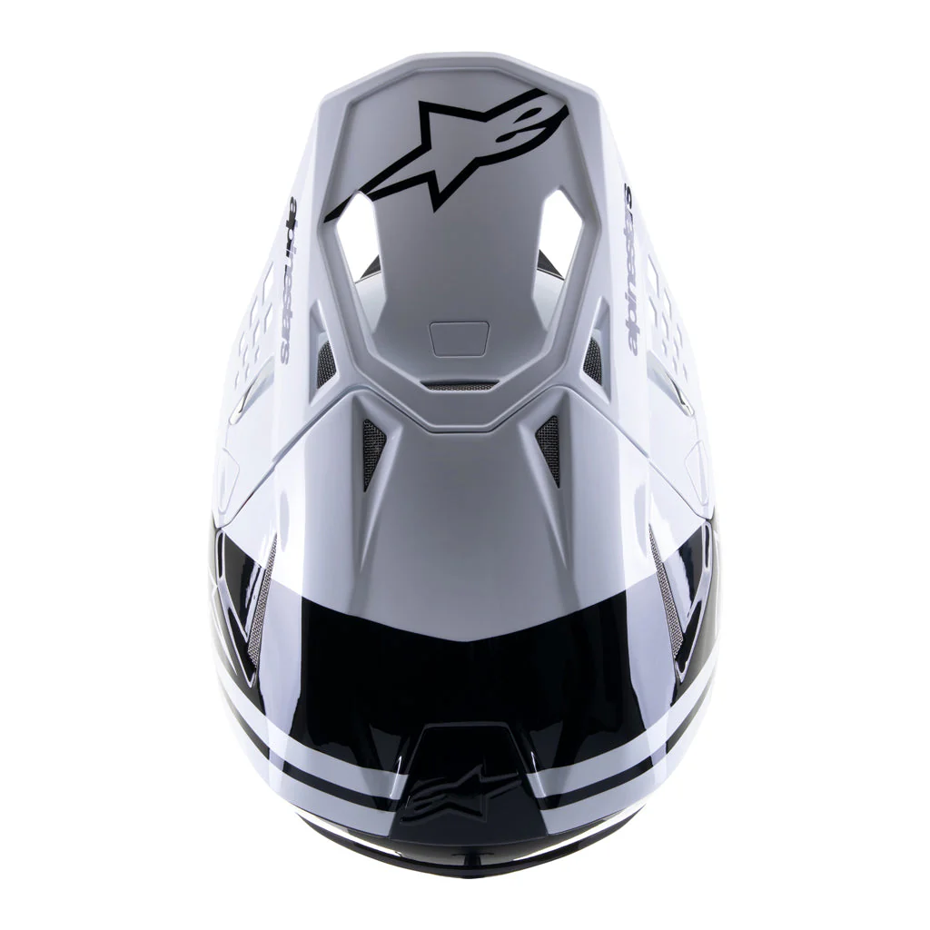 Alpinestars - S-M8 Radium Black/White Helmet - Image 3