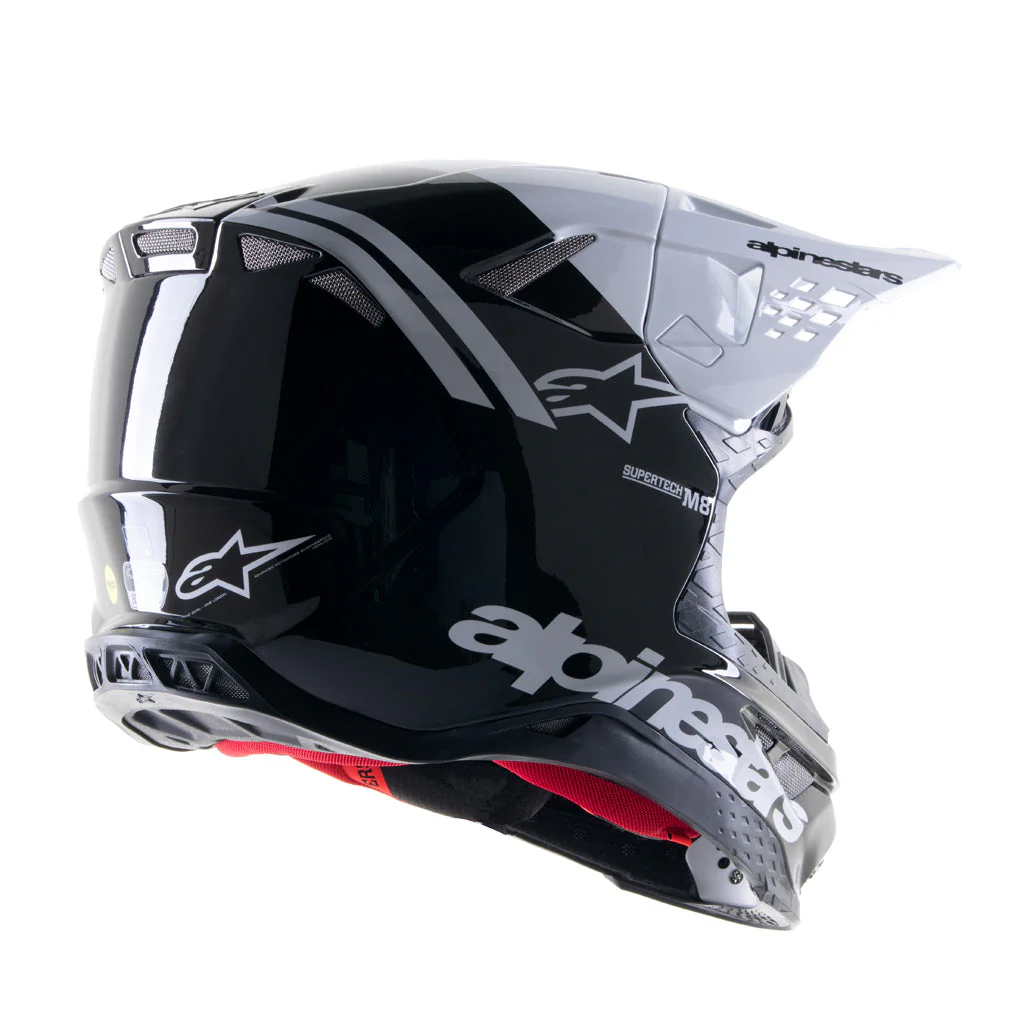 Alpinestars - S-M8 Radium Black/White Helmet - Image 4