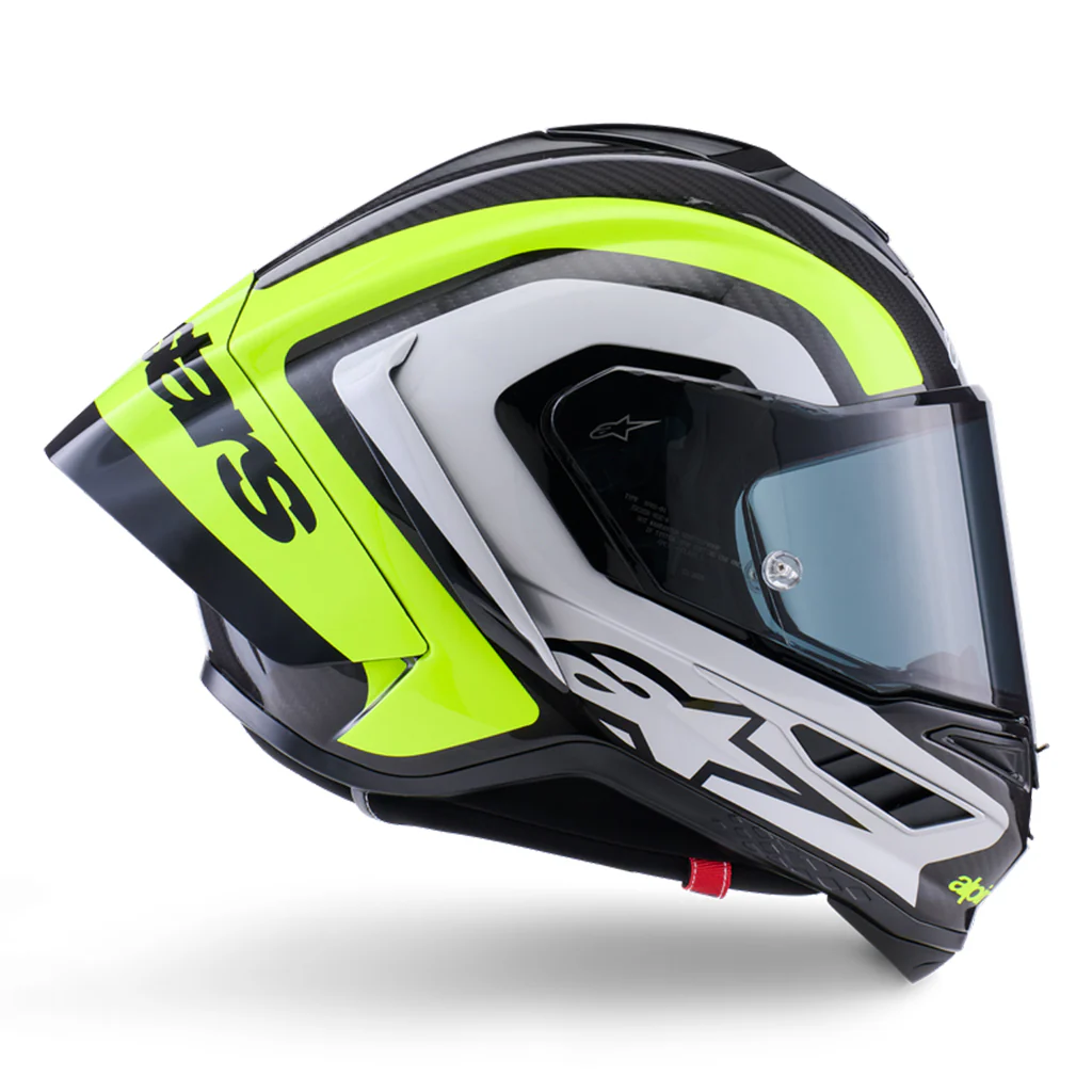Alpinestars - SR10 Arius Black/Silver/Yellow Helmet - Image 3