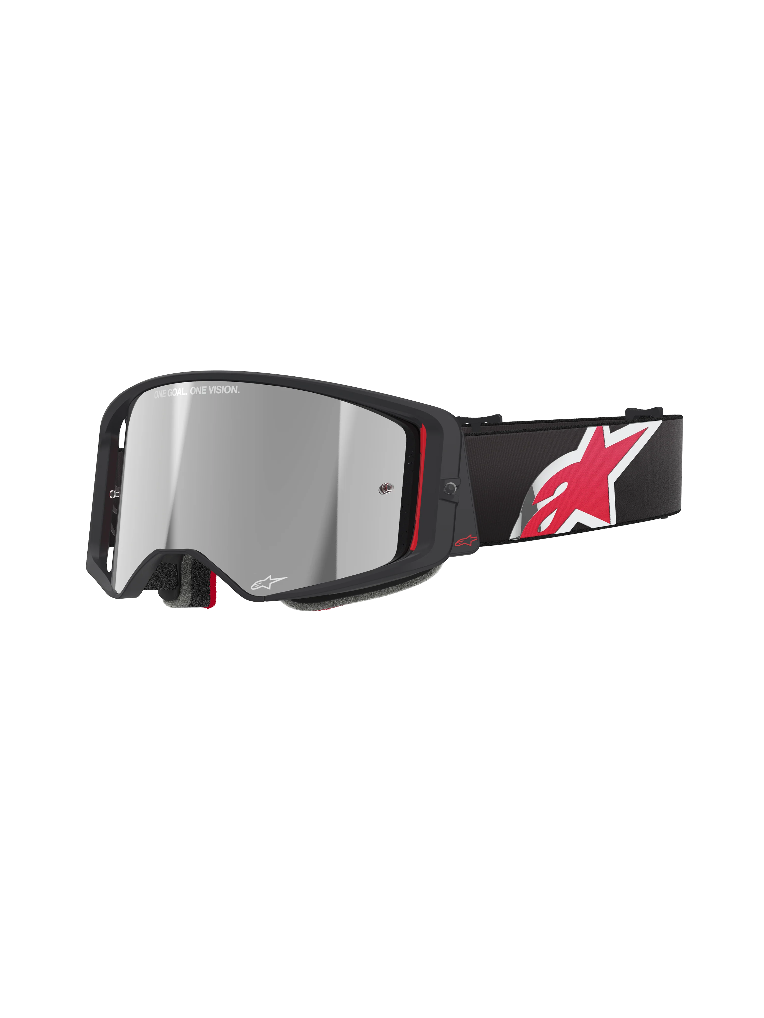 Alpinestars - Supertech Corp Black/Red Mirror Lens Goggle
