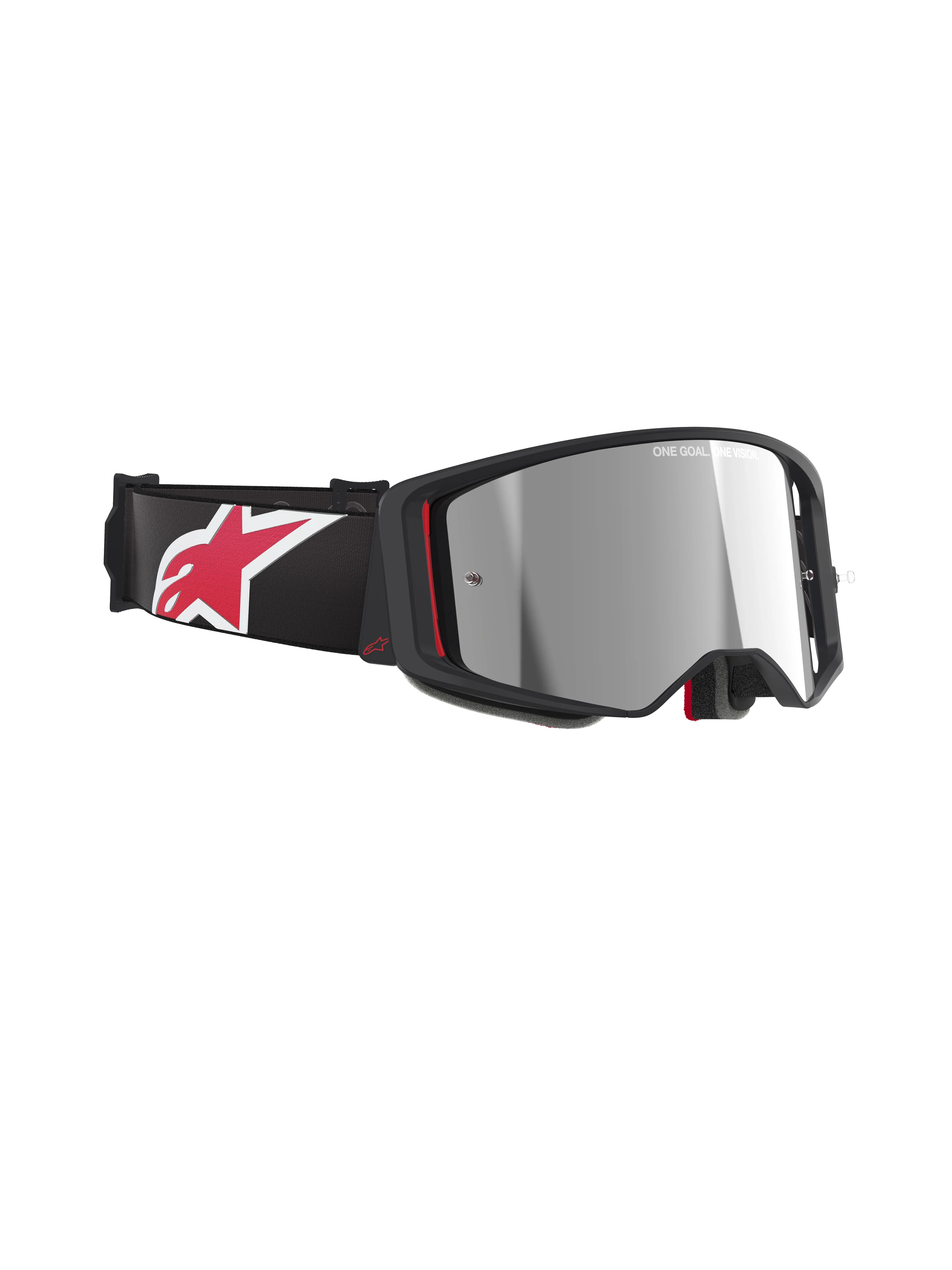 Alpinestars - Supertech Corp Black/Red Mirror Lens Goggle - Image 2