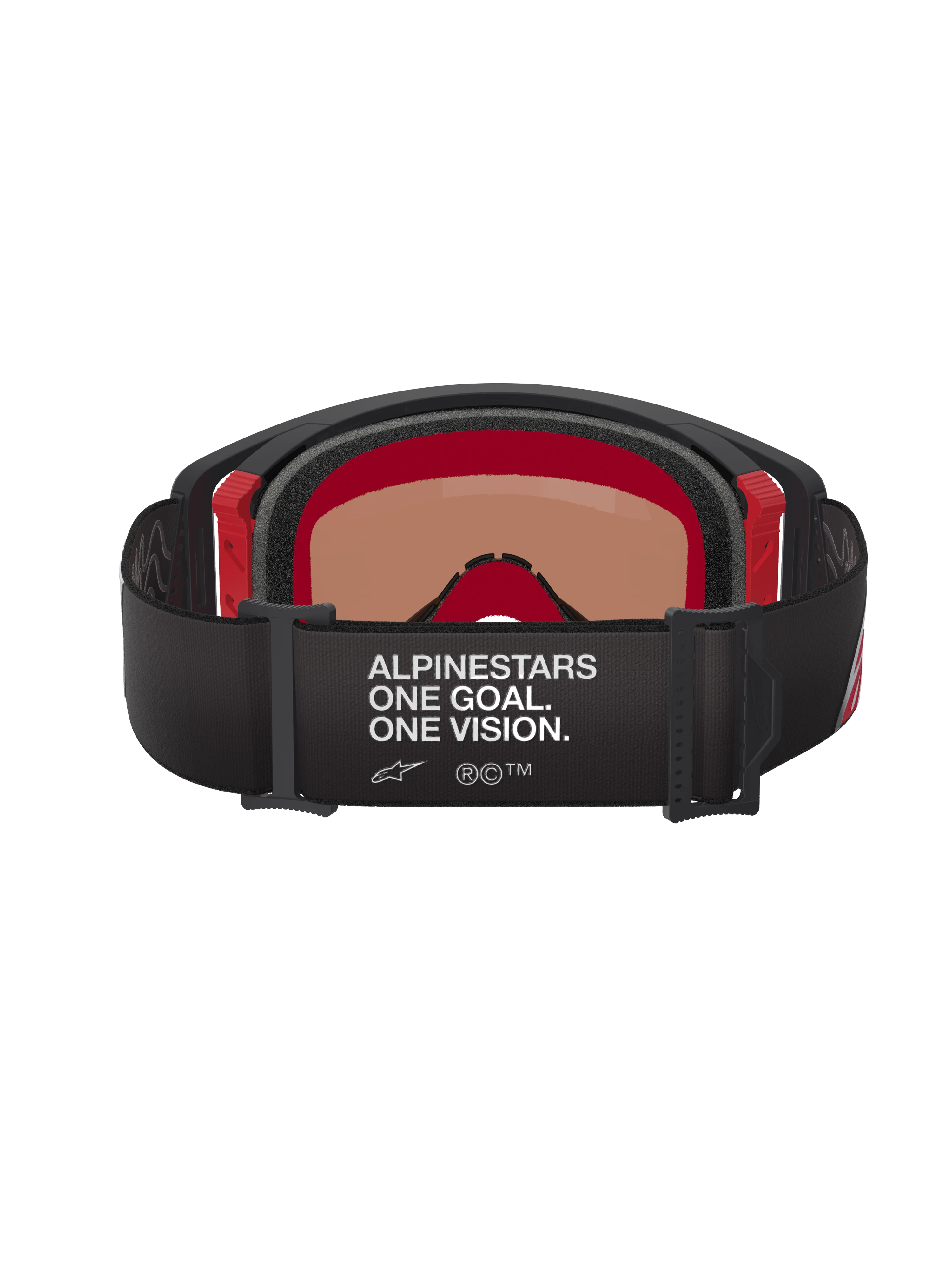 Alpinestars - Supertech Corp Black/Red Mirror Lens Goggle - Image 4