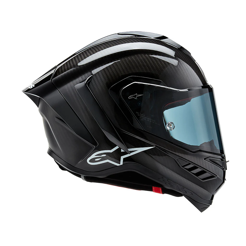 Alpinestars - Supertech SR10 Solid Black Carbon Helmet - Image 3