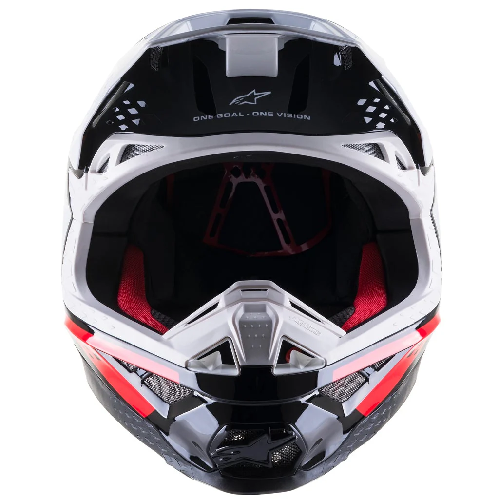 Alpinestars - S-M8 Factory Black/White/Red Helmet - Image 2