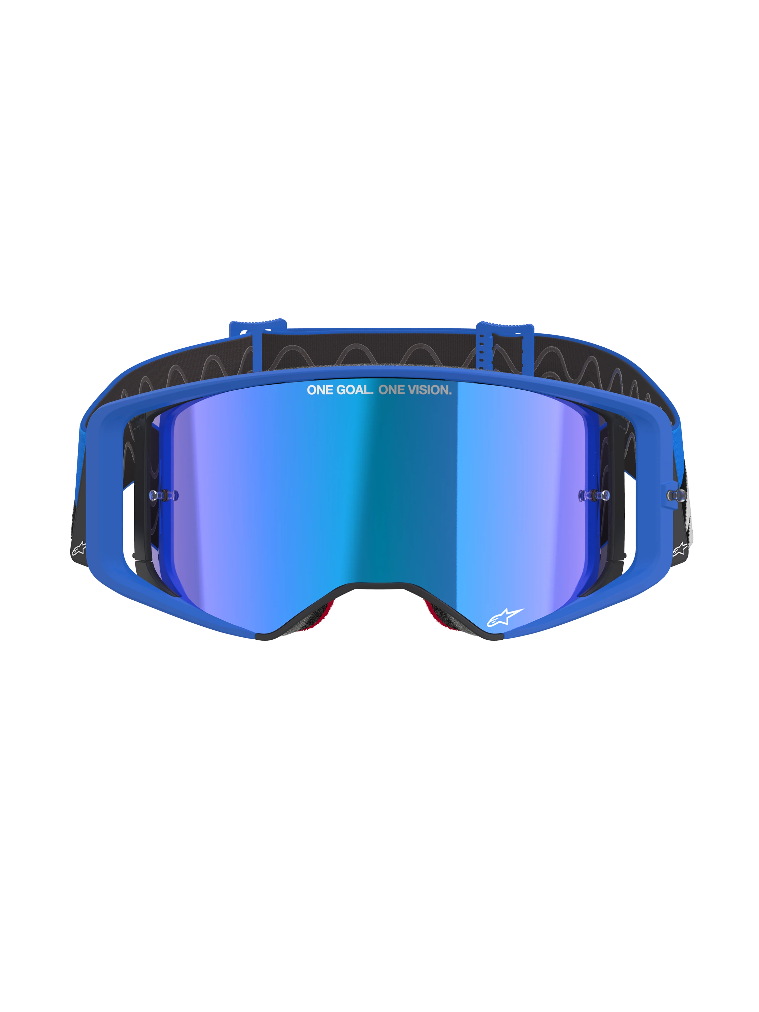 Alpinestars - Supertech Stream Blue Mirror Lens Goggle - Image 3
