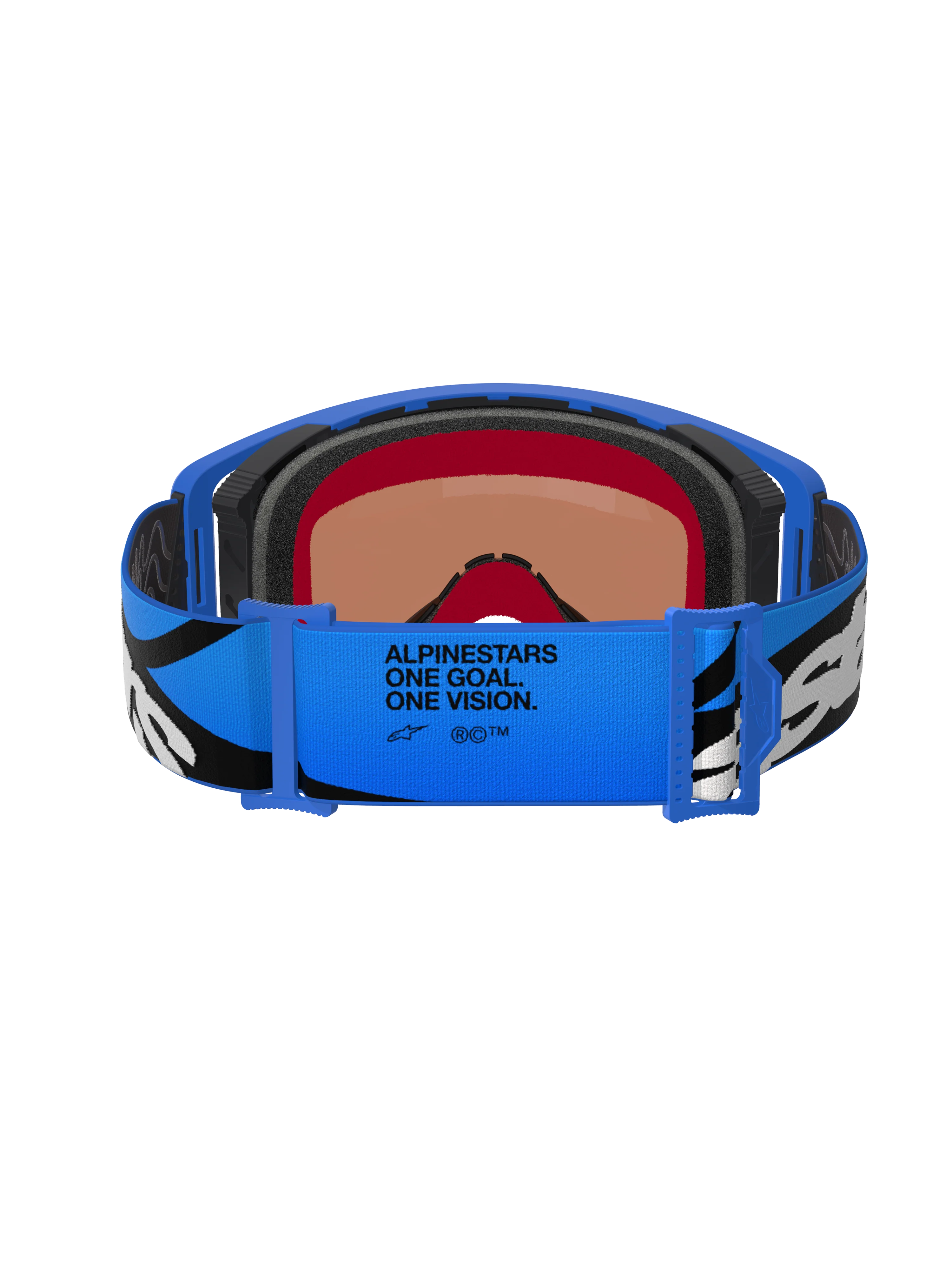 Alpinestars - Supertech Stream Blue Mirror Lens Goggle - Image 4