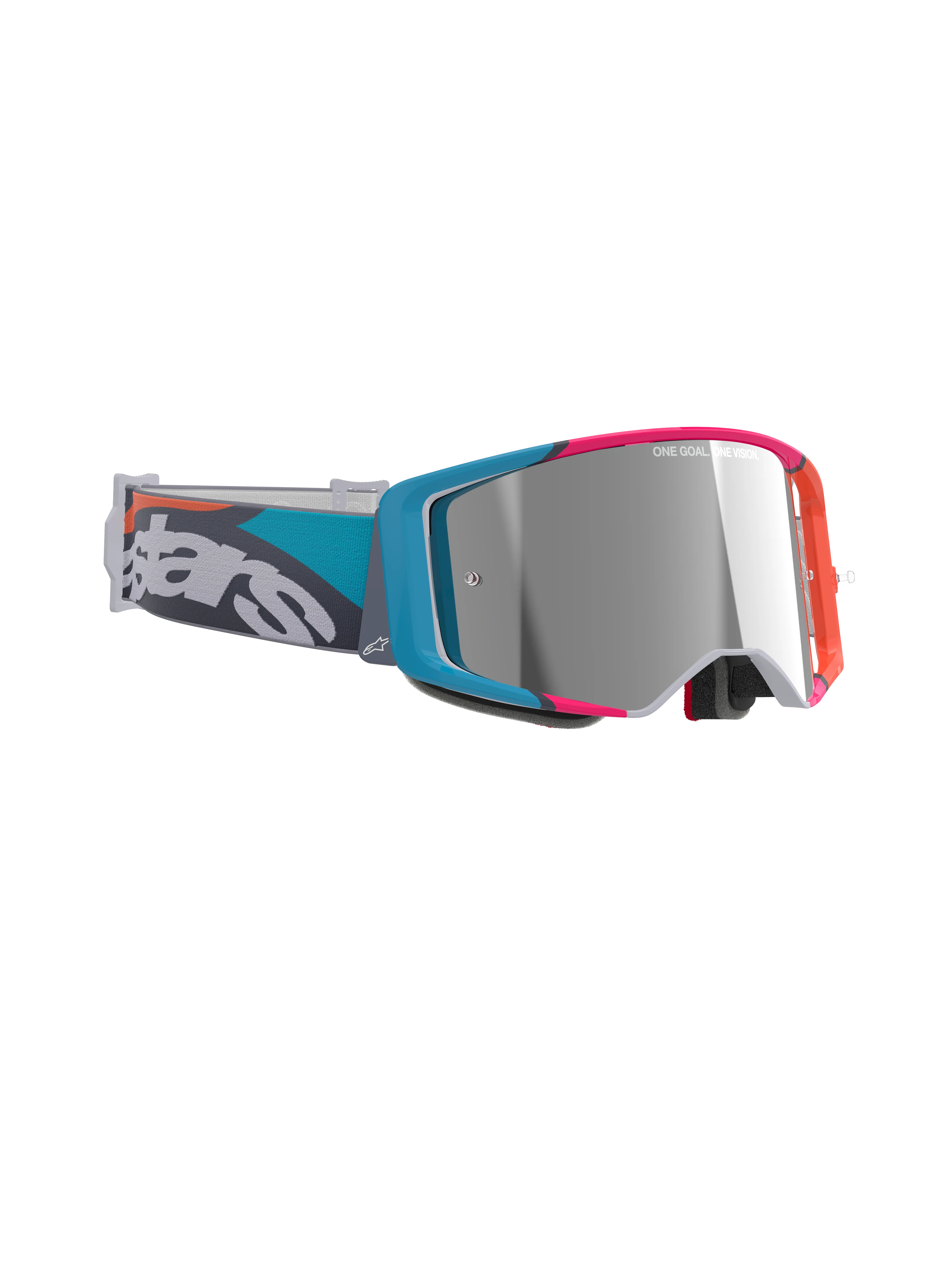 Alpinestars - Supertech Stream Grey/Multi Mirror Lens Goggle - Image 2