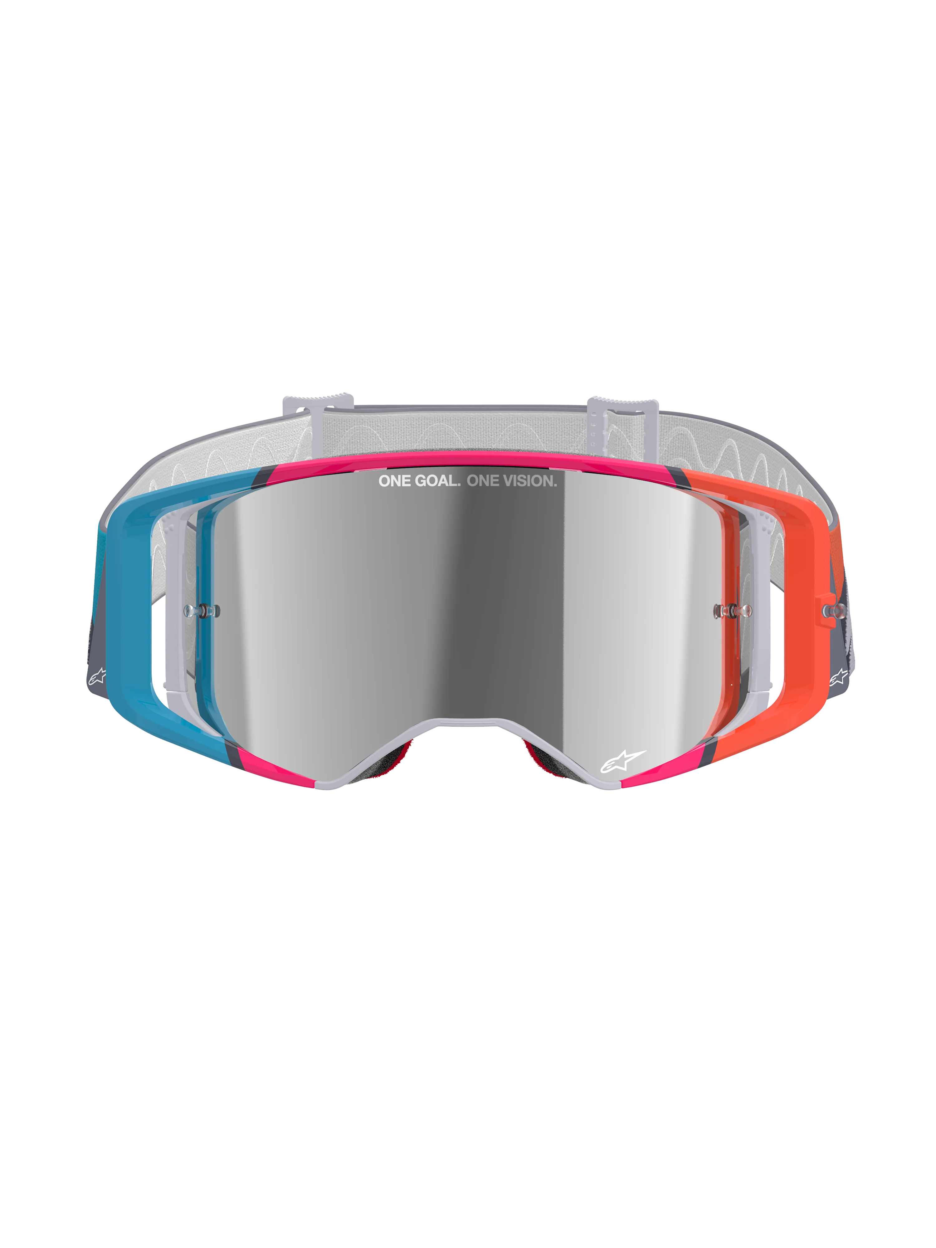 Alpinestars - Supertech Stream Grey/Multi Mirror Lens Goggle - Image 3