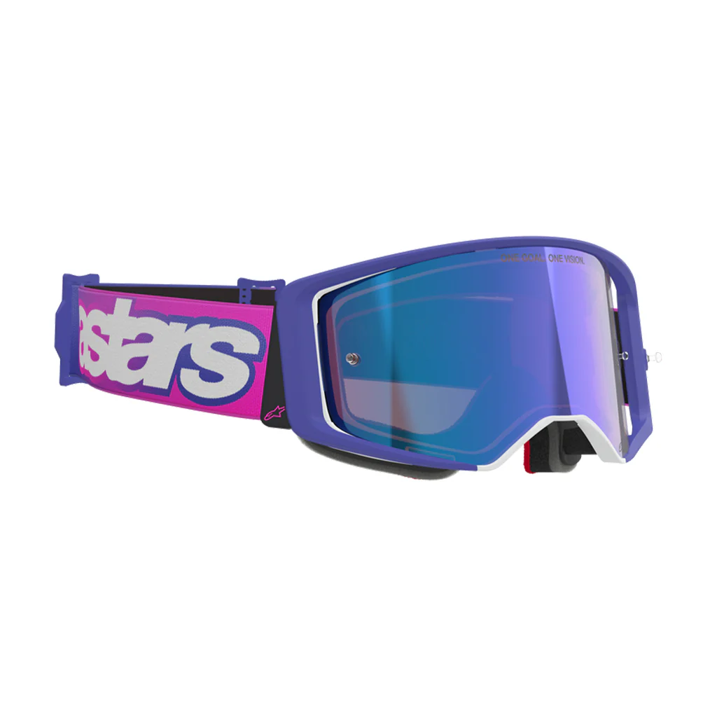 Alpinestars - Supertech Vista Purple/Pink Goggles - Image 2
