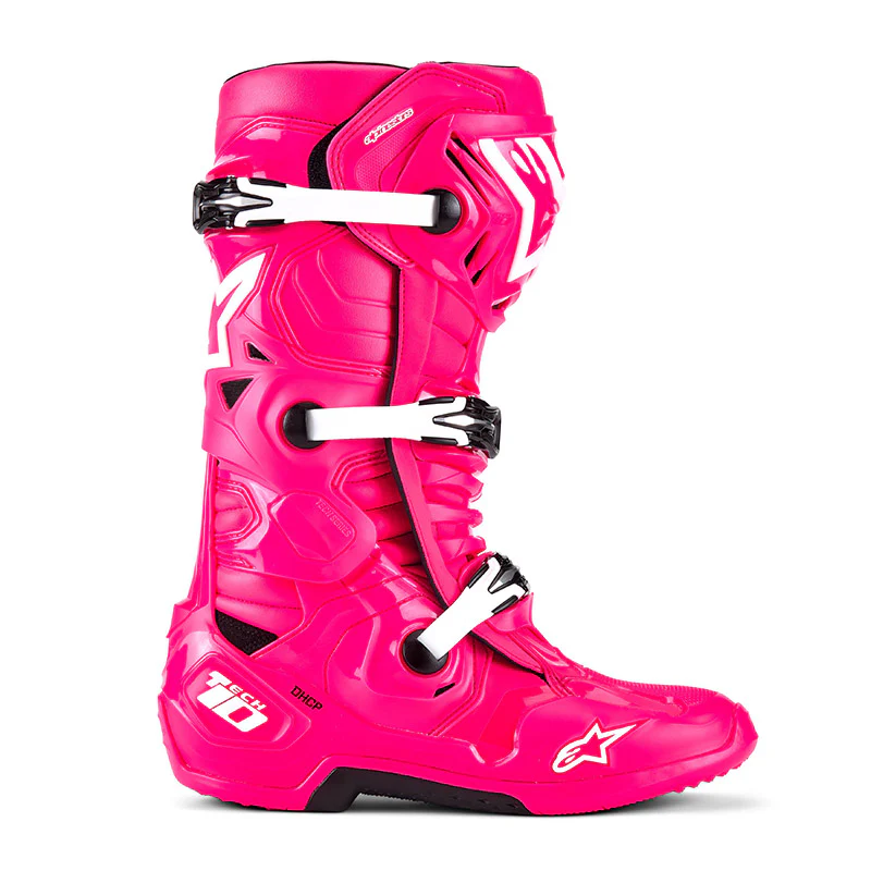 Alpinestars - Tech 10 Diva Pink White Boots - Image 3