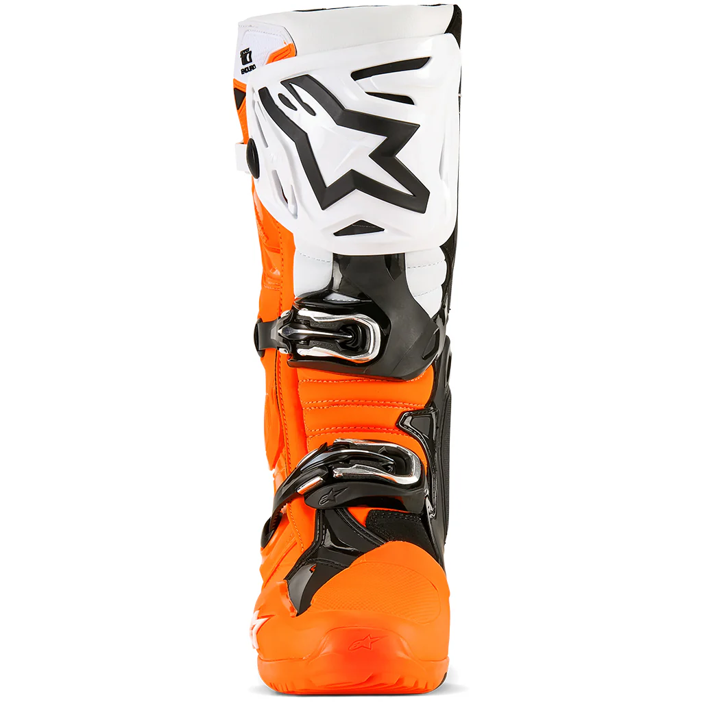 Alpinestars - Tech 10 Enduro Orange Black White Boots - Image 4