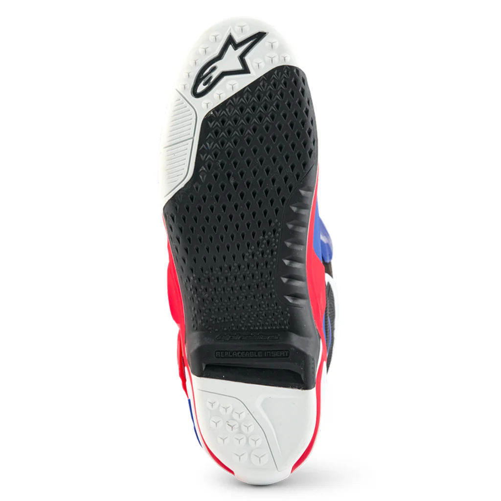 Alpinestars - Tech 10 LE Fortitude White/Red/Blue Boots - Image 3