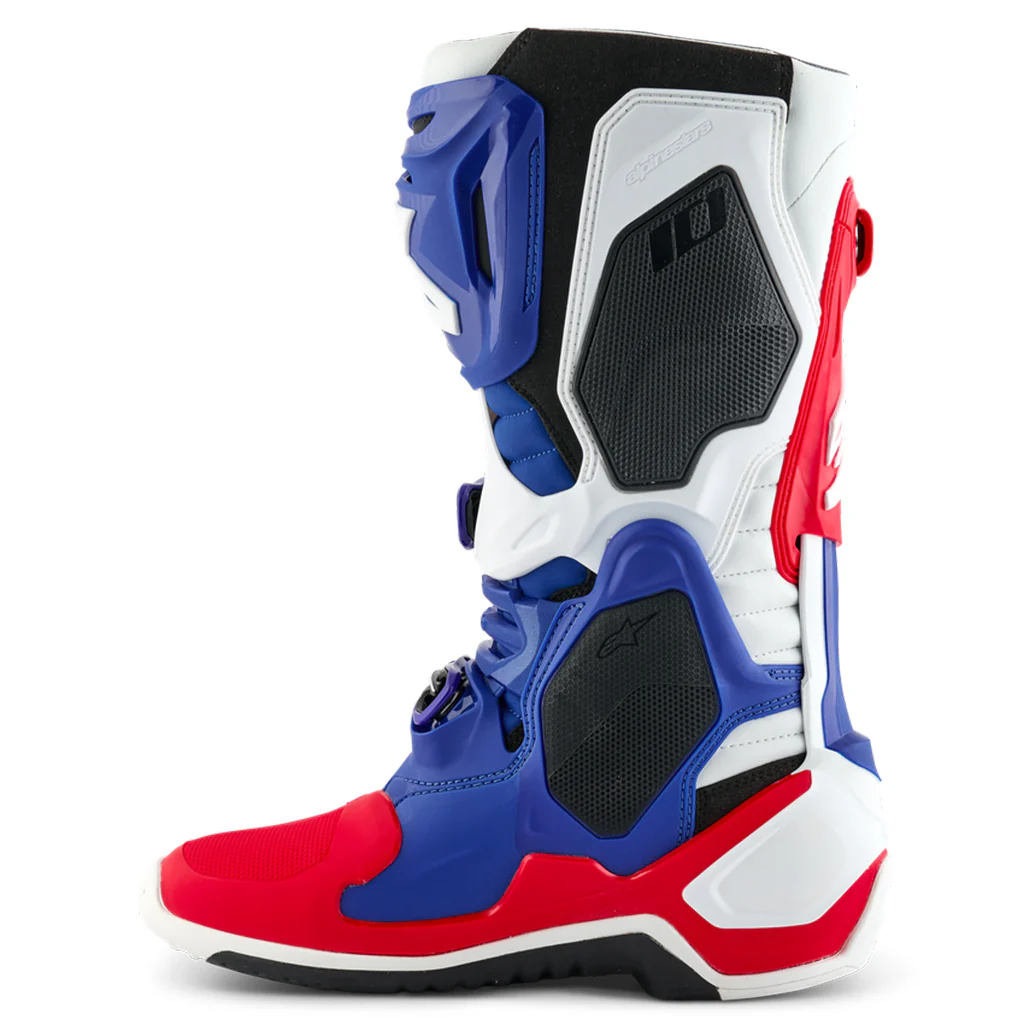 Alpinestars - Tech 10 LE Fortitude White/Red/Blue Boots - Image 7