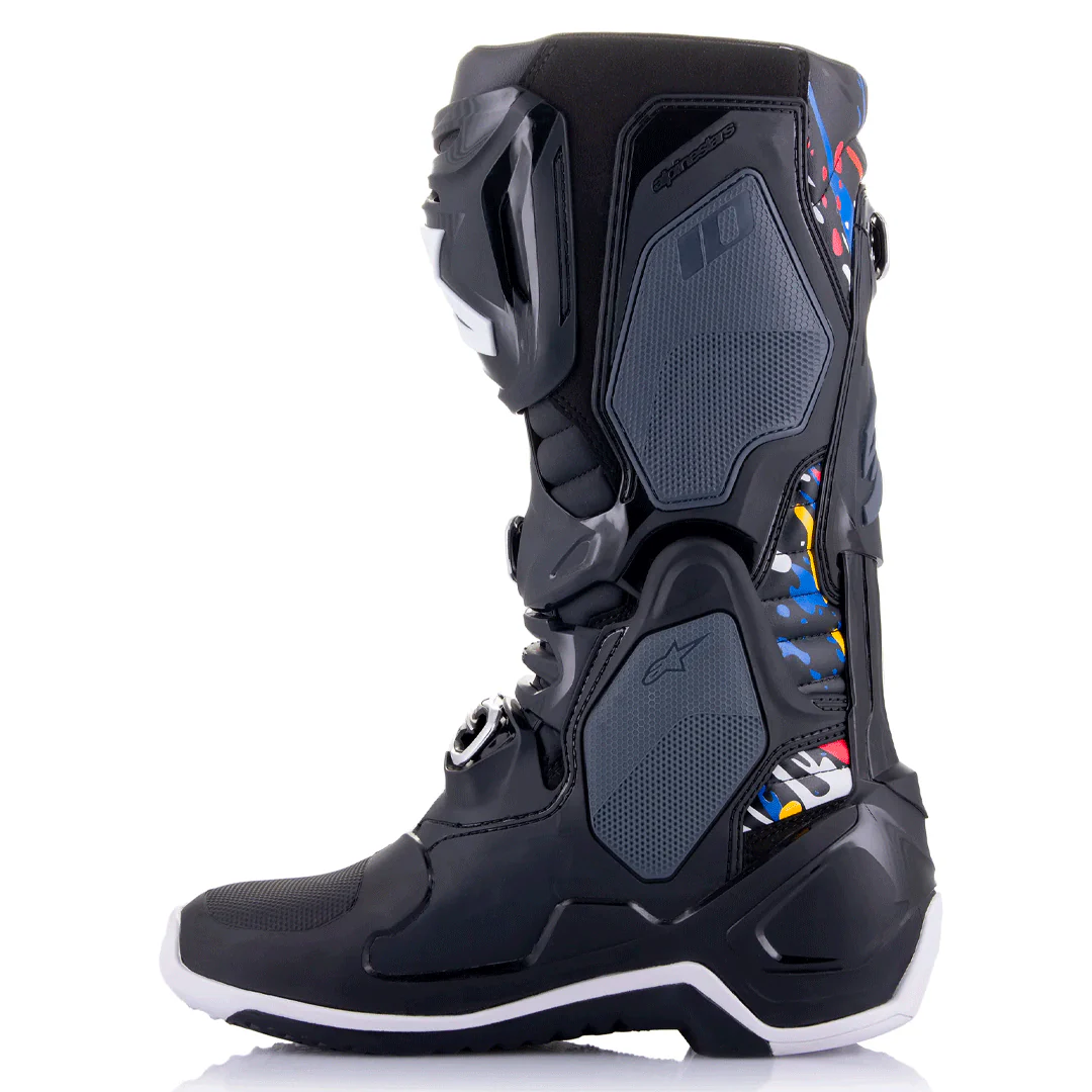 Alpinestars - Tech 10 Renen LE Black/Multi MX Boot - Image 3