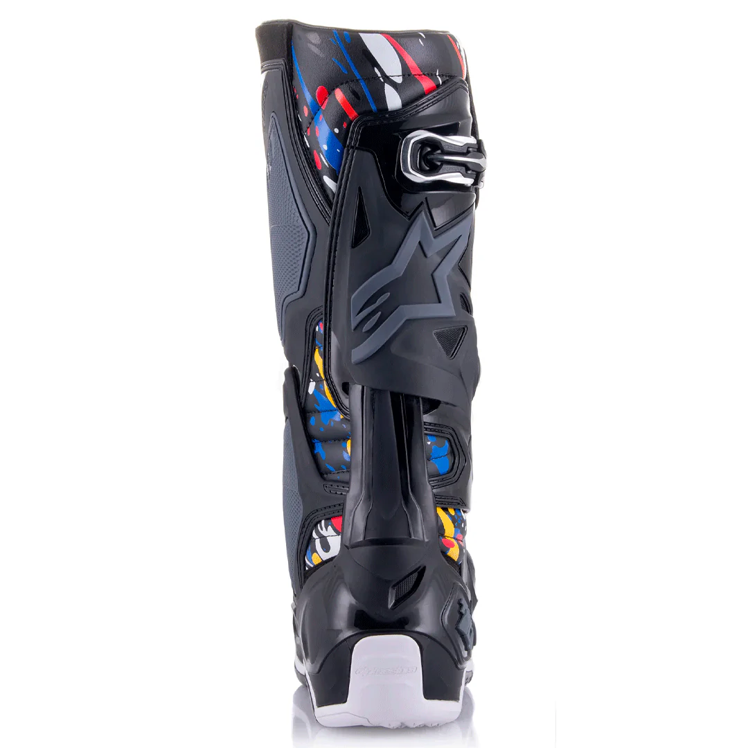 Alpinestars - Tech 10 Renen LE Black/Multi MX Boot - Image 5