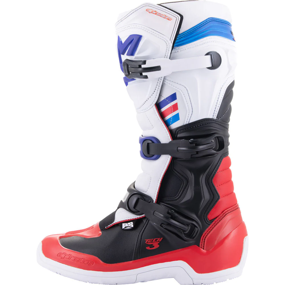 Alpinestars - Tech 3 V2 White/Red Boots - Image 3
