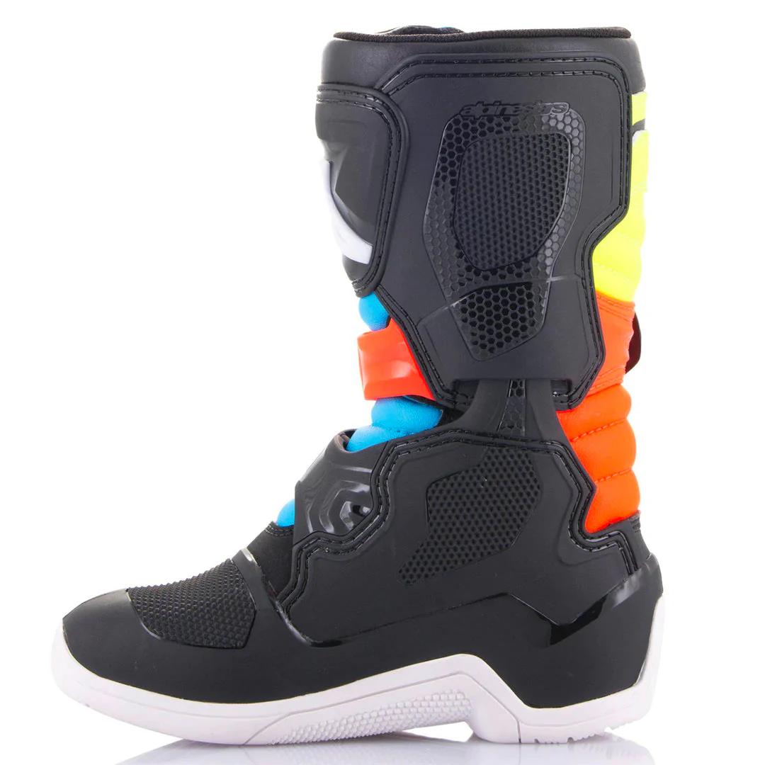 Alpinestars - Tech 3s Kids Black/Fluro/Red Boots - Image 4