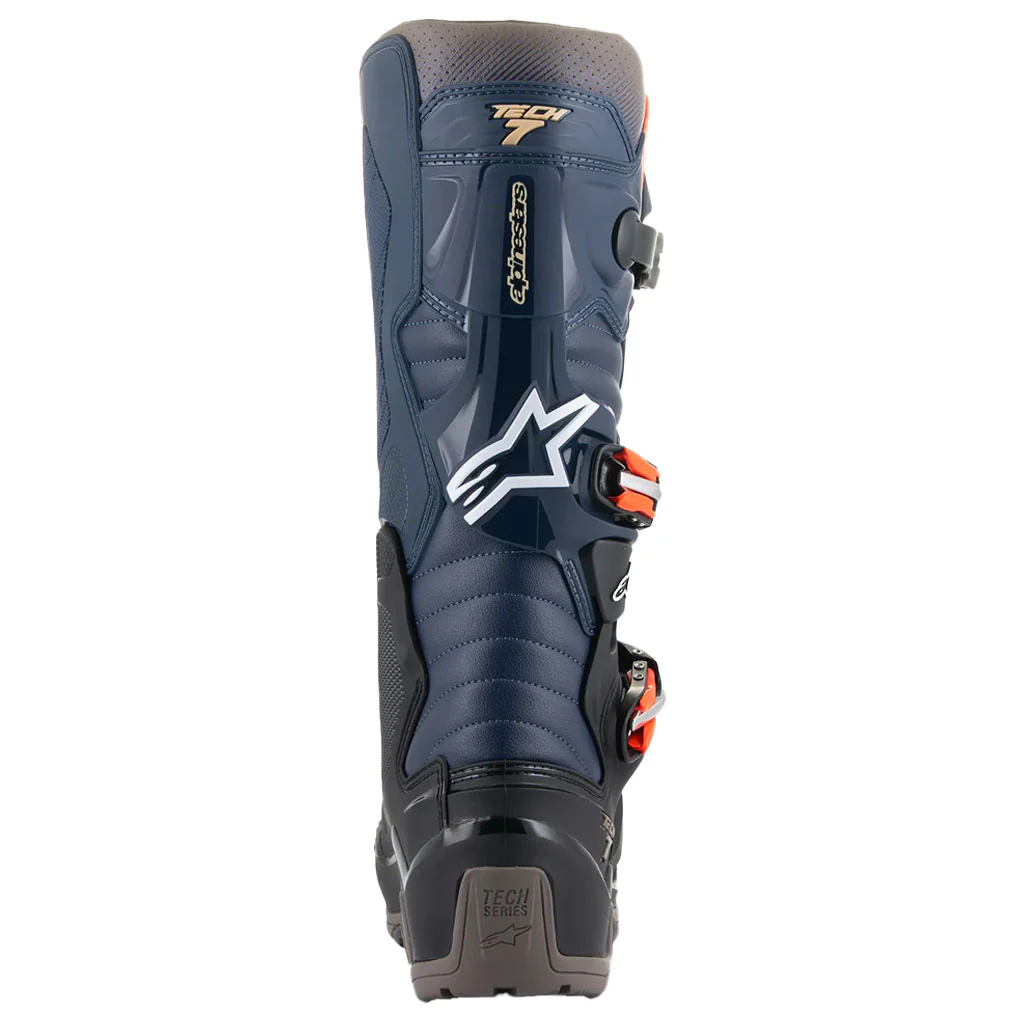 Alpinestars - Tech 7 Drystar Enduro Black/Navy/Brown MX Boots - Image 5