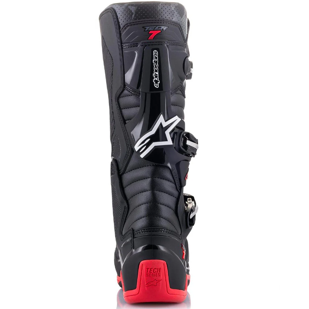 Alpinestars - Tech 7 Black/Grey/Red MX Boots - Image 5