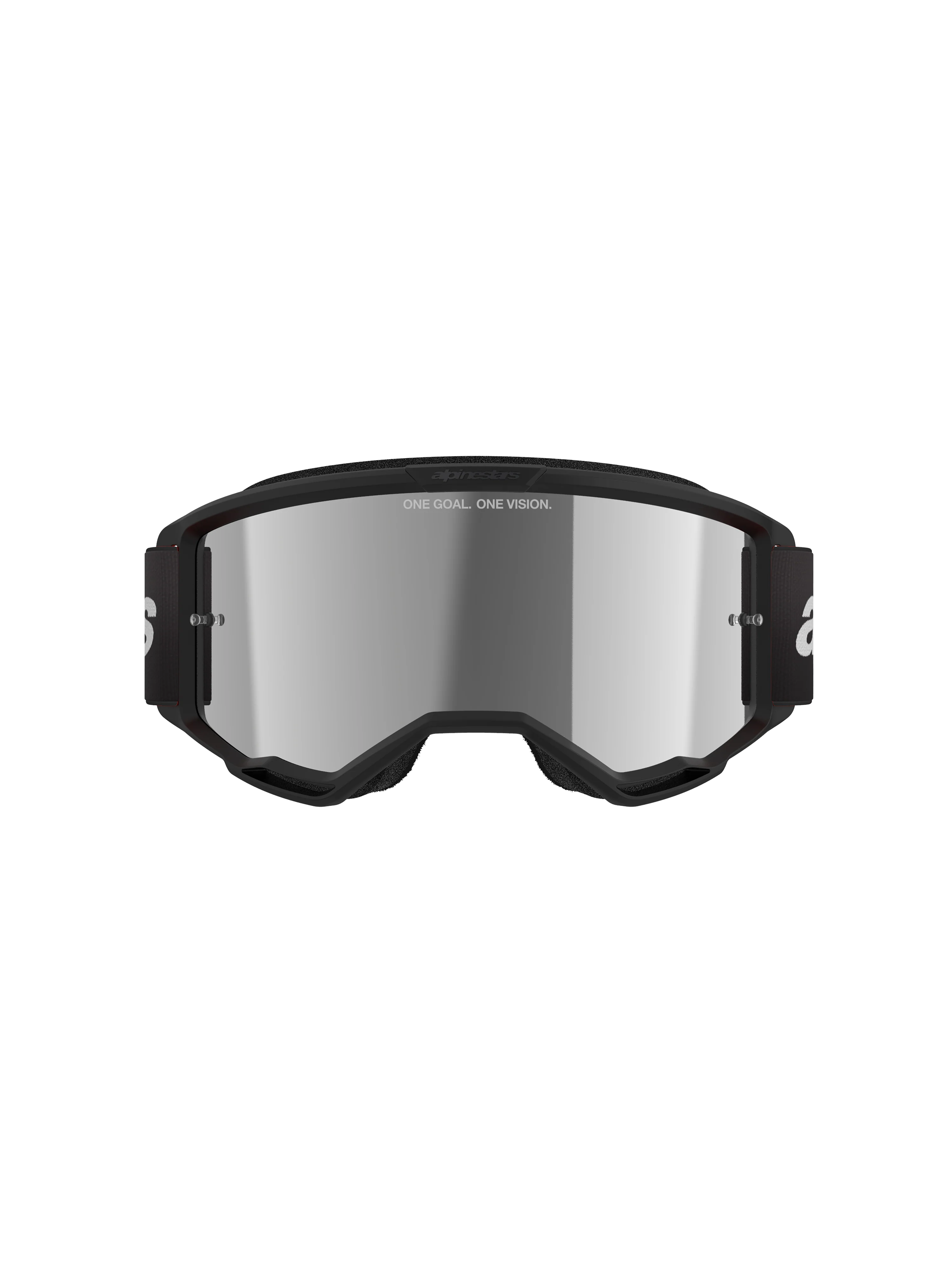 Alpinestars - Vision 3 Wordmark Black Mirror Lens Goggle - Image 3