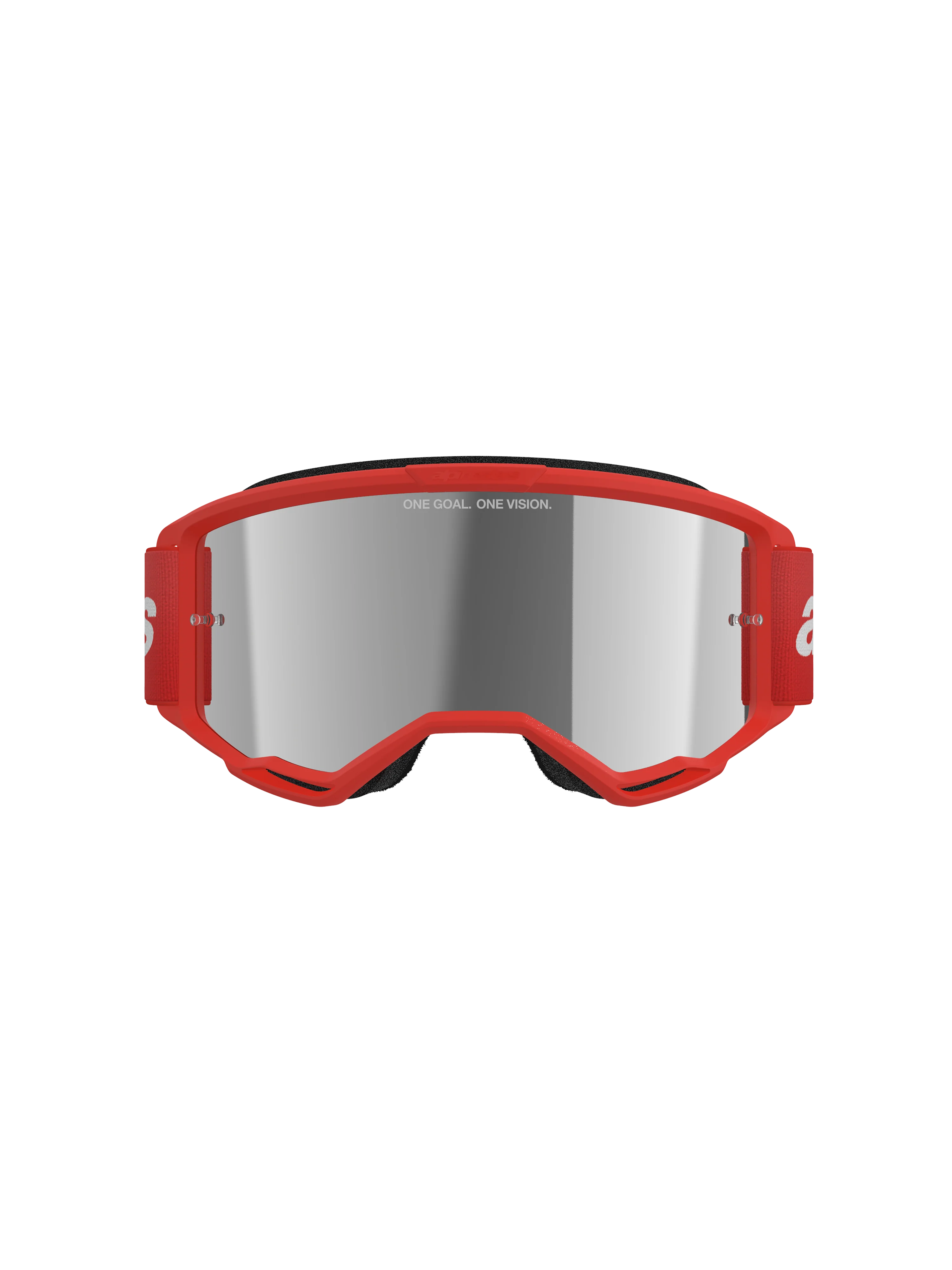 Alpinestars - Vision 3 Wordmark Red Mirror Lens Goggle - Image 3