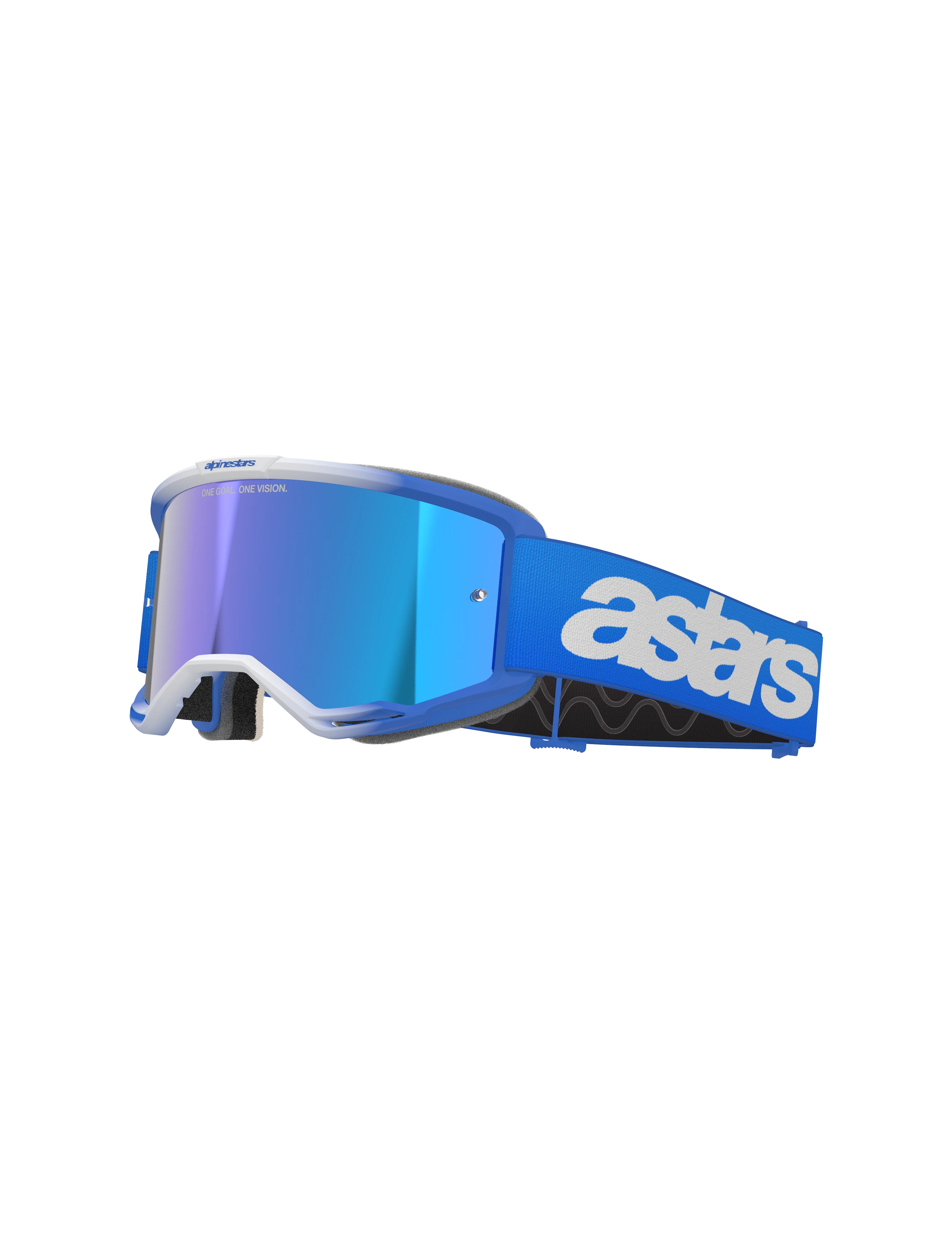 Alpinestars - Vision 5 Blaze Blue Mirror Lens Goggle
