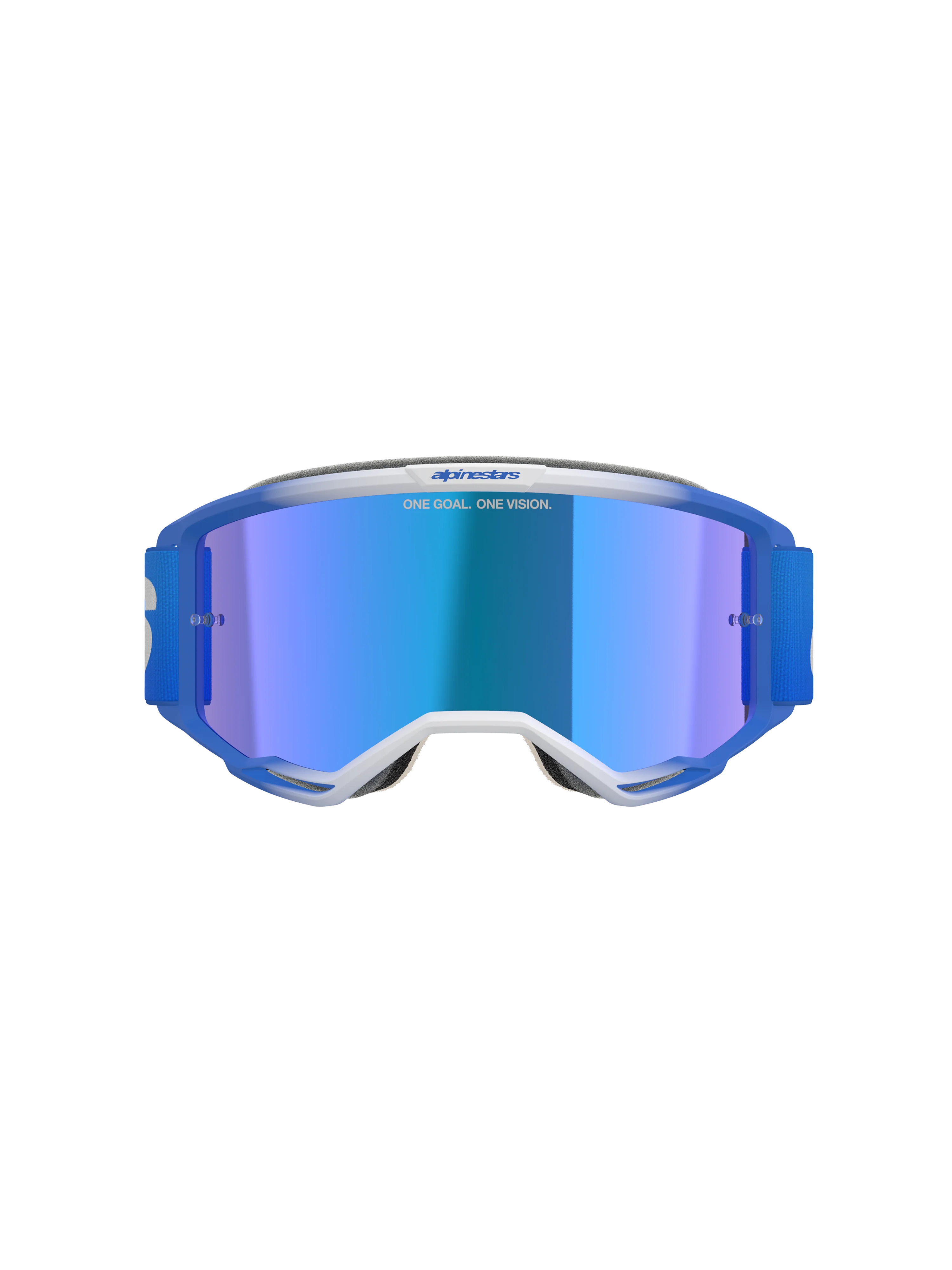 Alpinestars - Vision 5 Blaze Blue Mirror Lens Goggle - Image 3