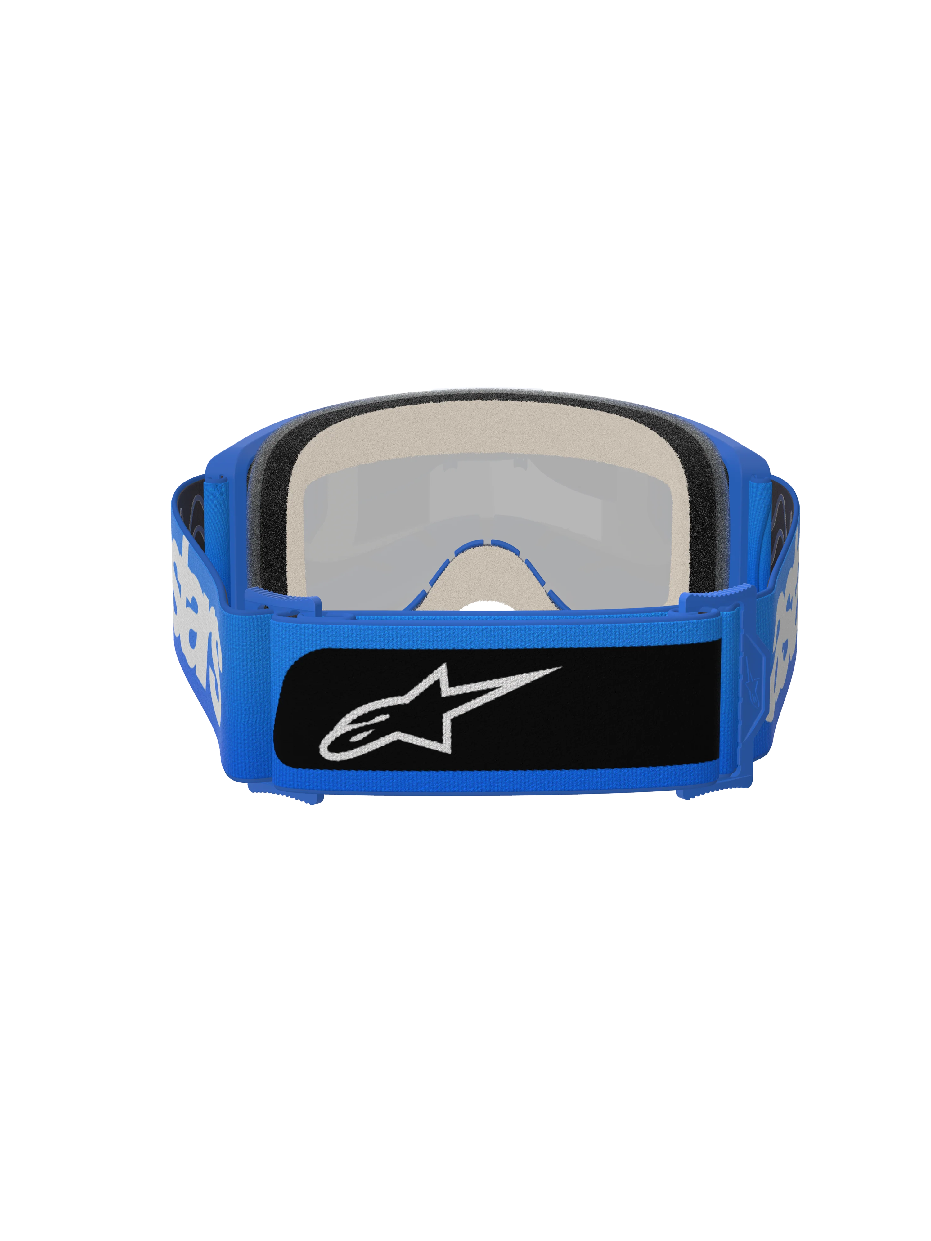 Alpinestars - Vision 5 Blaze Blue Mirror Lens Goggle - Image 4