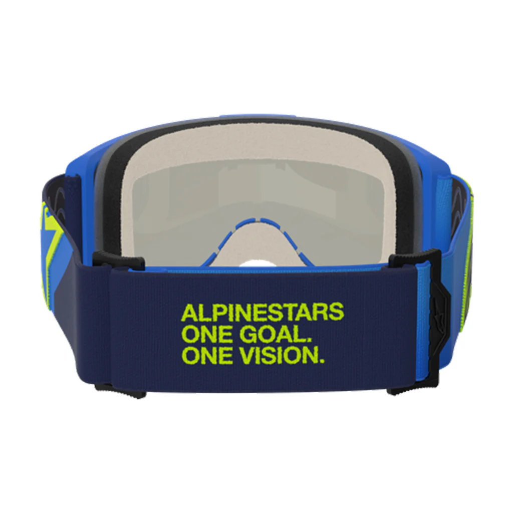 Alpinestars - Vision 5 Corp Blue/Yellow Goggles - Image 2