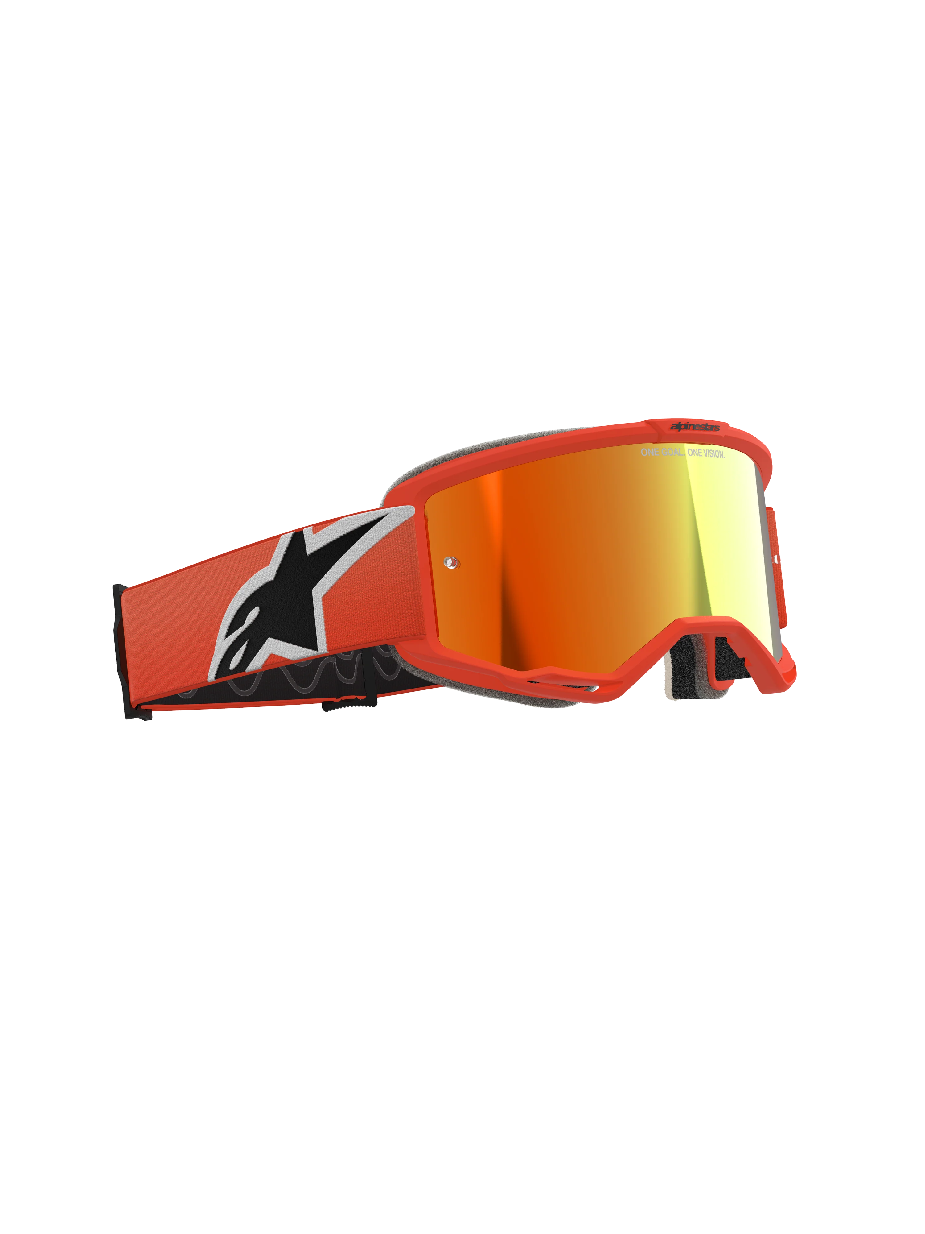 Alpinestars - Vision 5 Corp Orange Mirror Lens Goggle - Image 2
